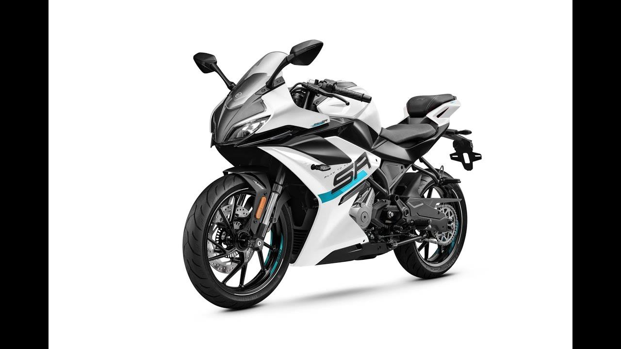 CFMOTO 250SR 2024 Orijinal Tasarım Motosiklet Sticker Etiket Modeli Turkuaz - Siyah