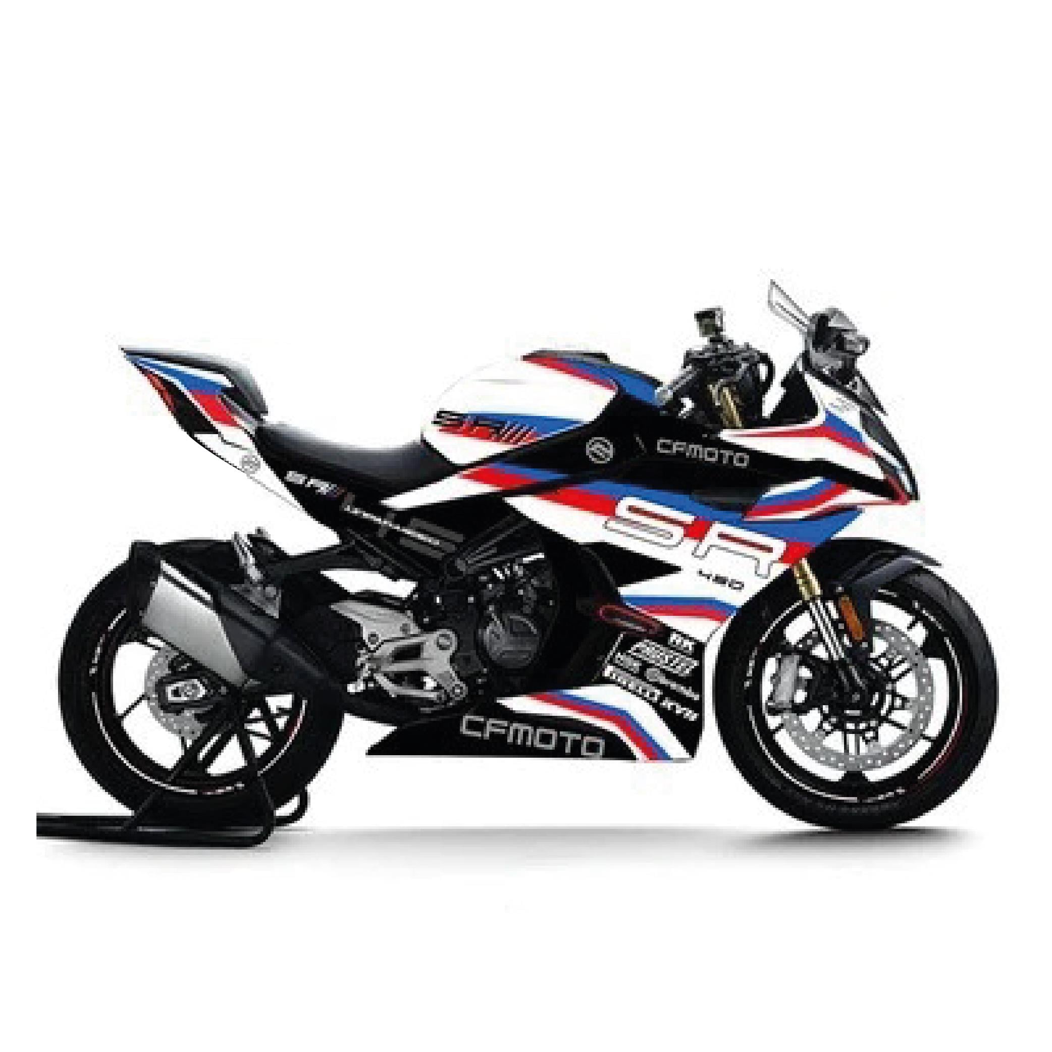450SRCFMOTO 450SR Kaplama Motosiklet Sticker Etiket Modeli HP4 RR
