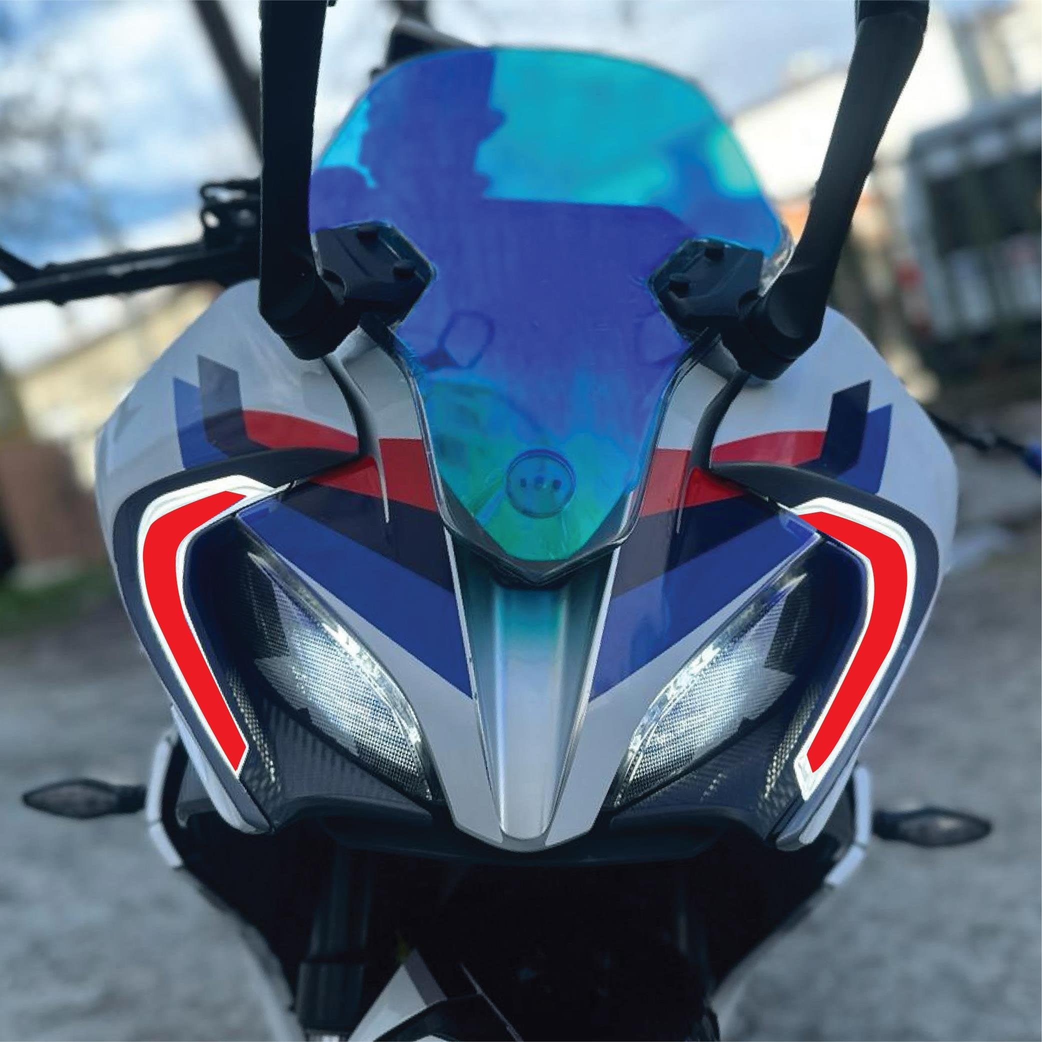 CF Moto 250SR Far Sticker Etiket Modeli