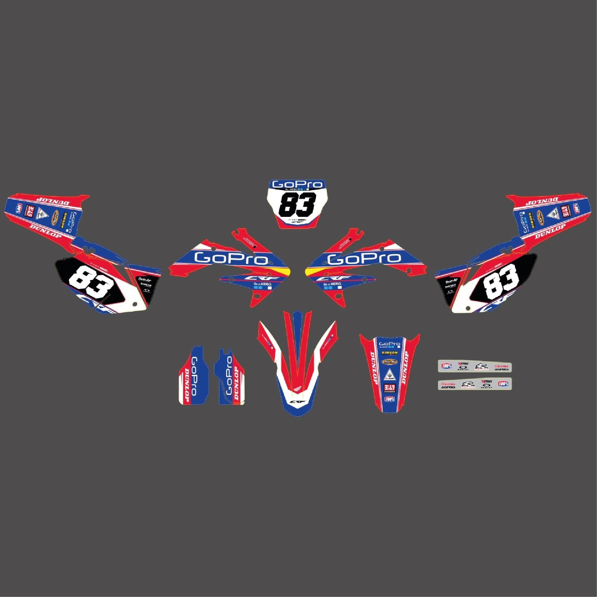Honda CRF250L 2021 - 2026 Model Uyumlu GoPro Modeli