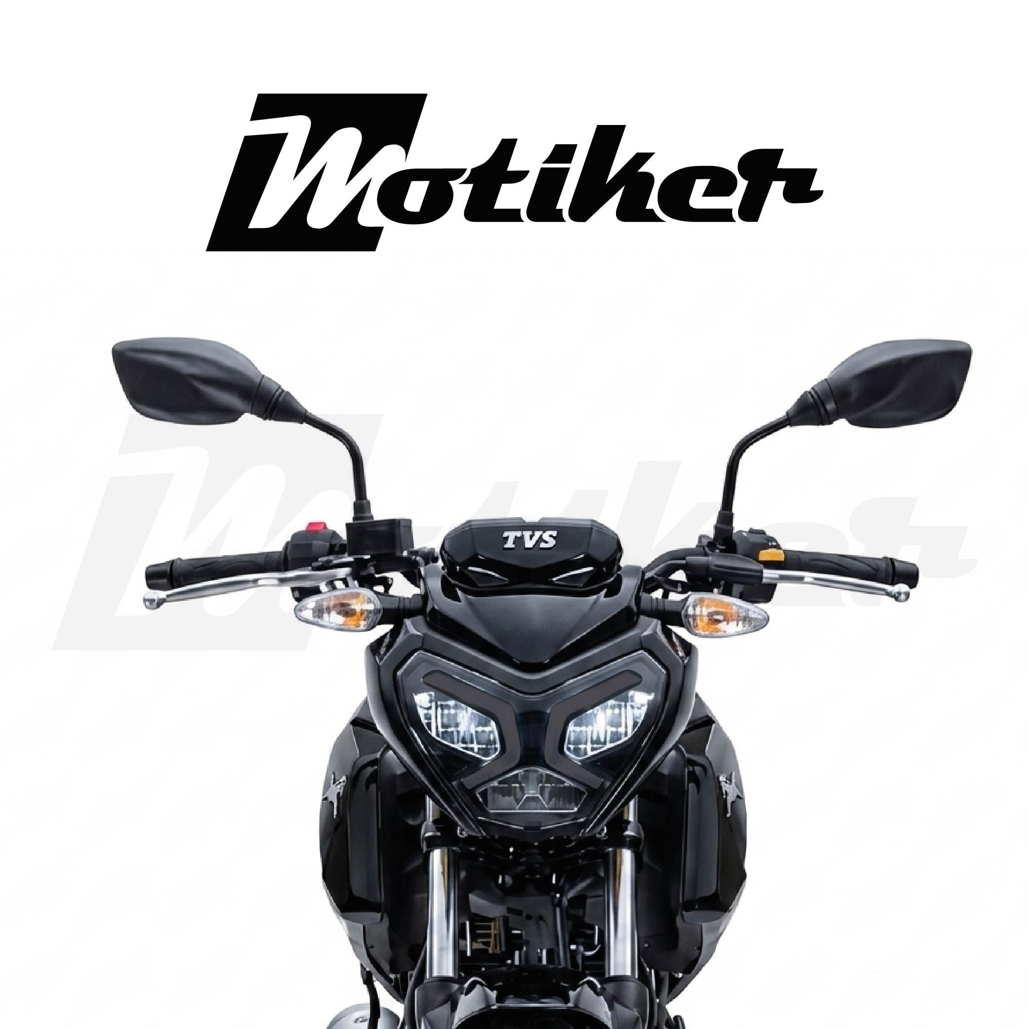 TVS Raider 125 Yarı Şefaf Renkli Far Filmi Detay Tasarım Sticker Etiket Modeli