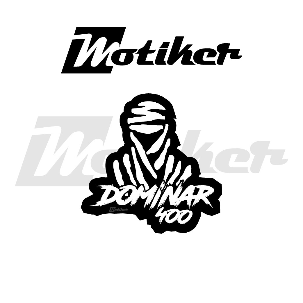 Bajaj Dominar400 Dakar Baskılı Motosiklet Sticker Etiket Modeli