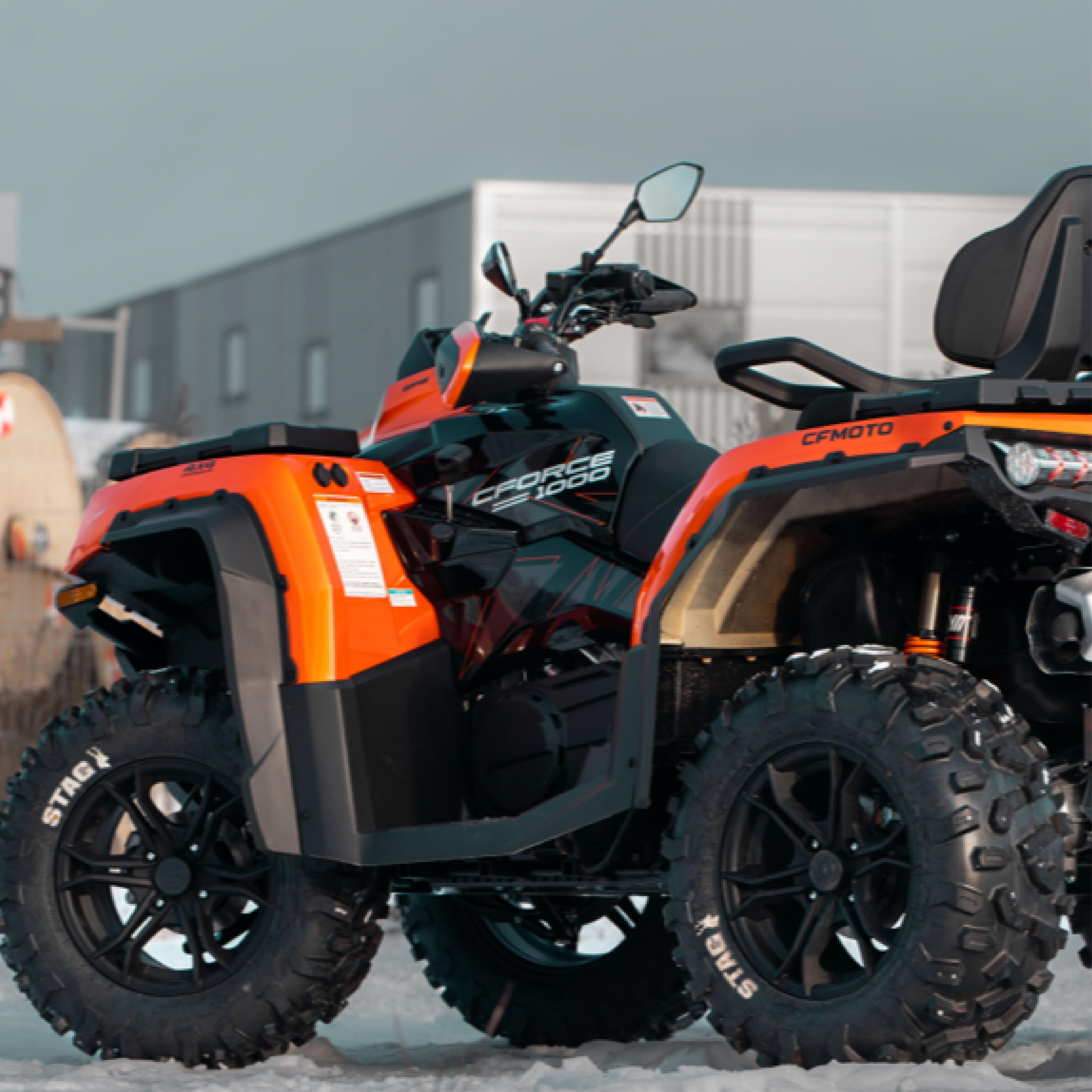 CFORCE Atv Sticker Etiket Uyarı İşaretleri