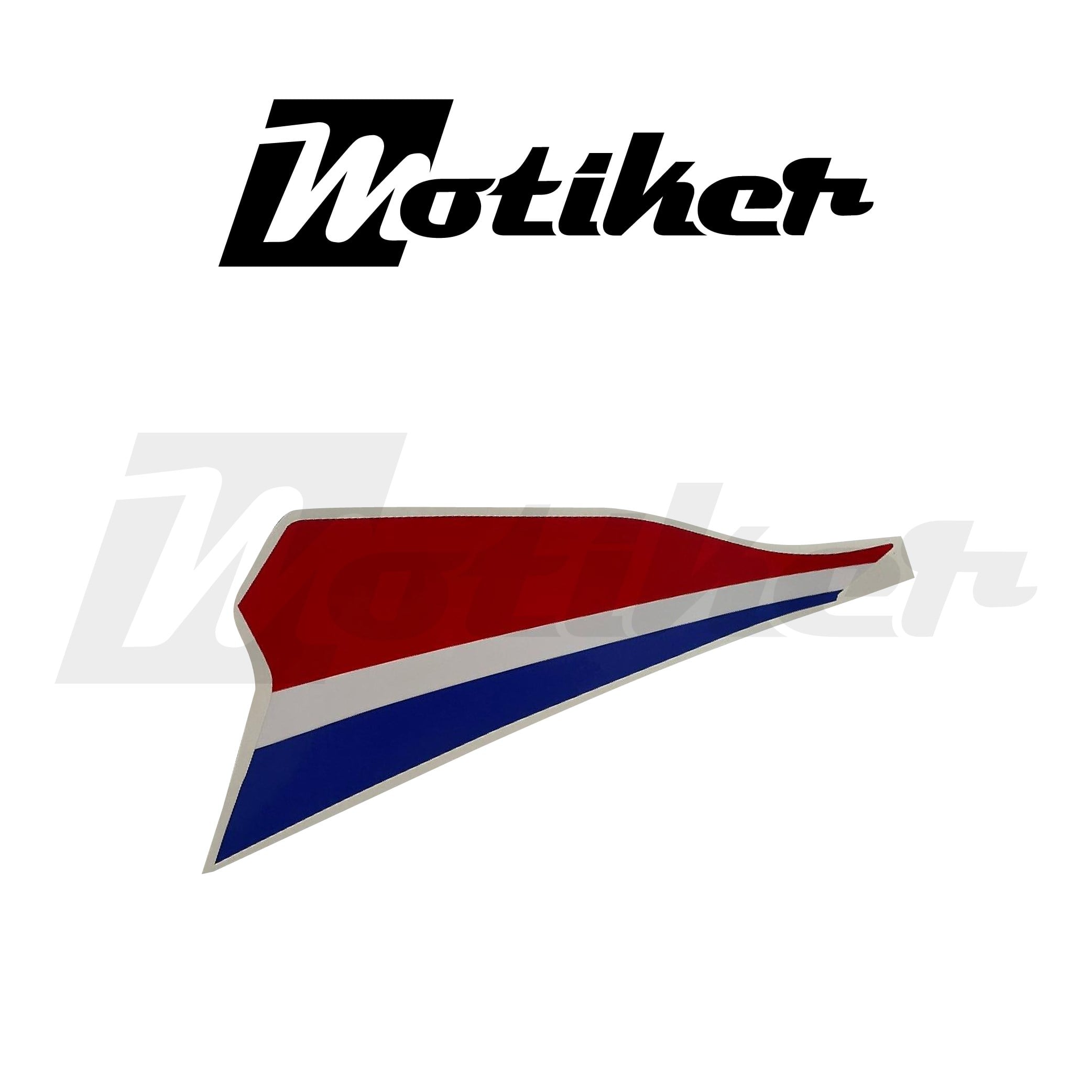 Honda CRF 250 Rally Sol Yan Sele Üst kısım Orjinal Tasarımı Sticker Etiket Modeli