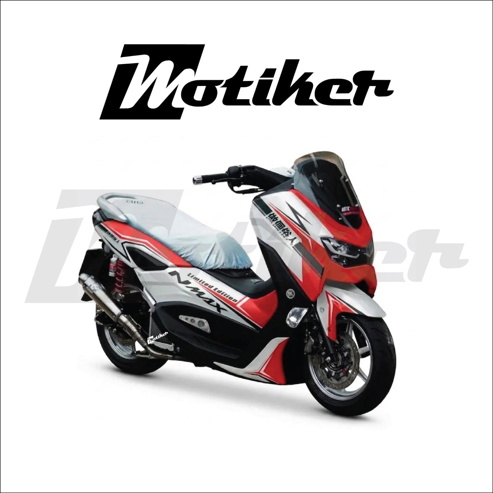 Yamaha N-Max 2015-2020 Limited Edition Takım Sticker Etiket Modeli