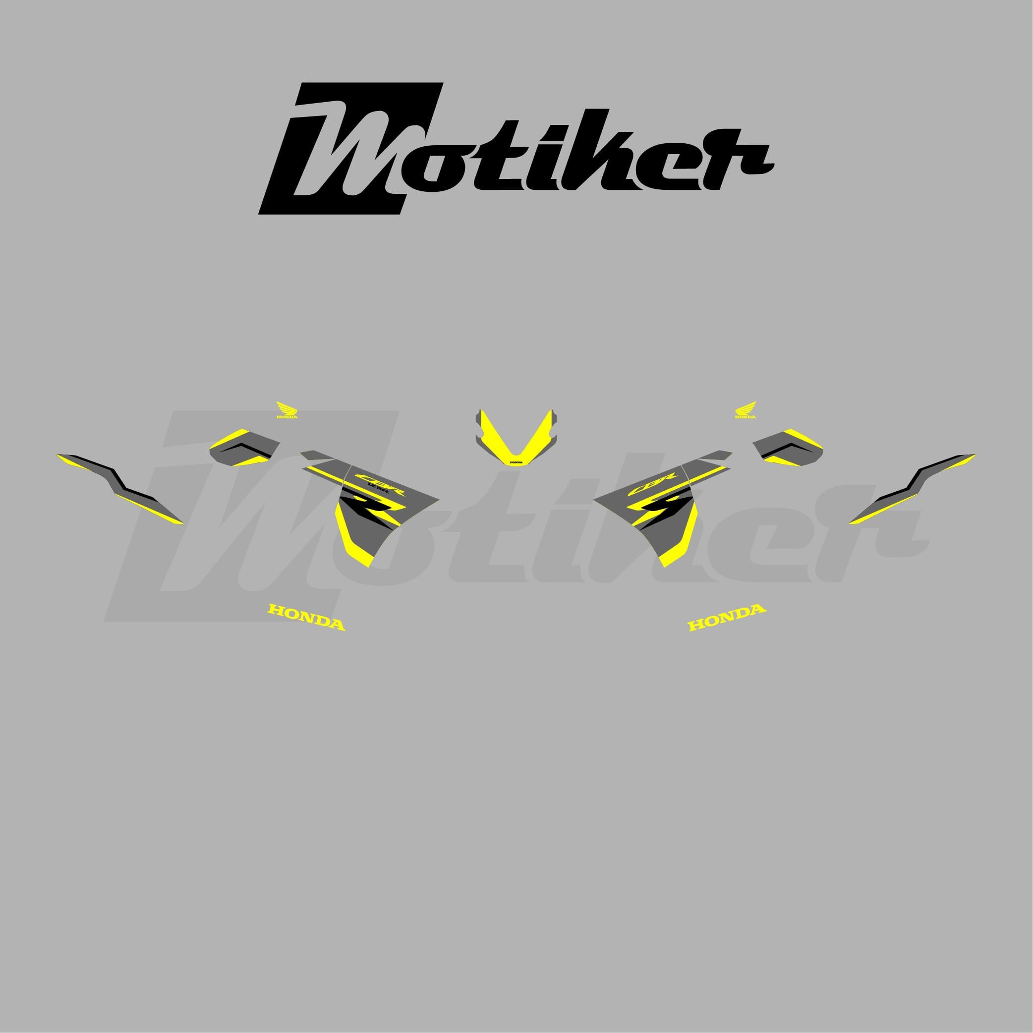 HONDA CBR 125R-RR Tasarım Motosiklet Sticker Model 3