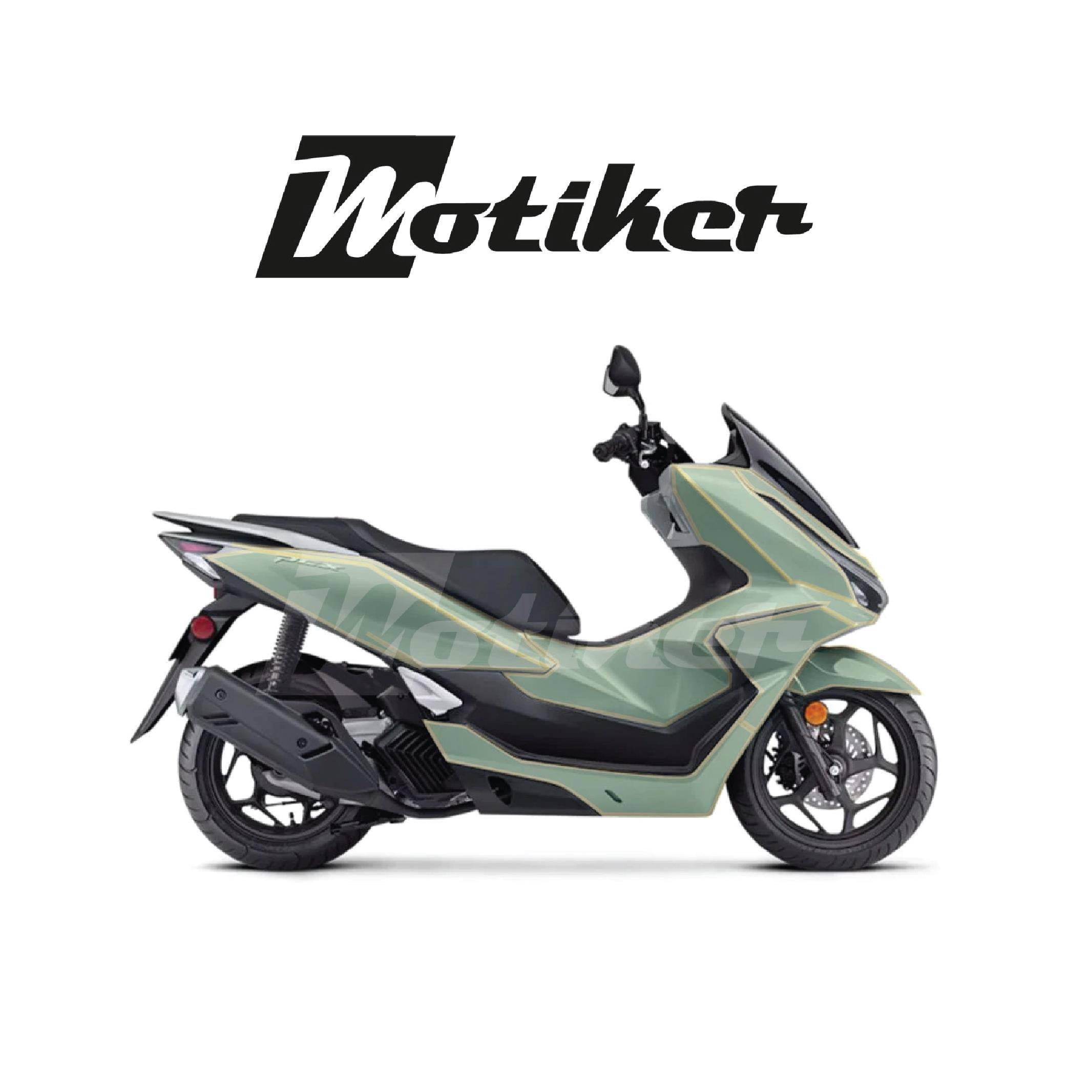 Honda Pcx 2025 Model Uyumlu Parcalı Şefaf Koruma Kaplama