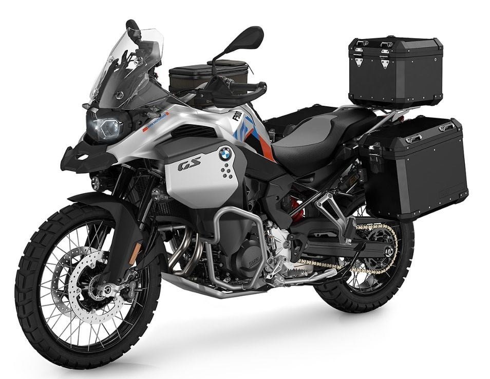BMW F900 ORJİNAL Çanta Tek Renk Siyah Kaplama Sticker Etiket Modeli
