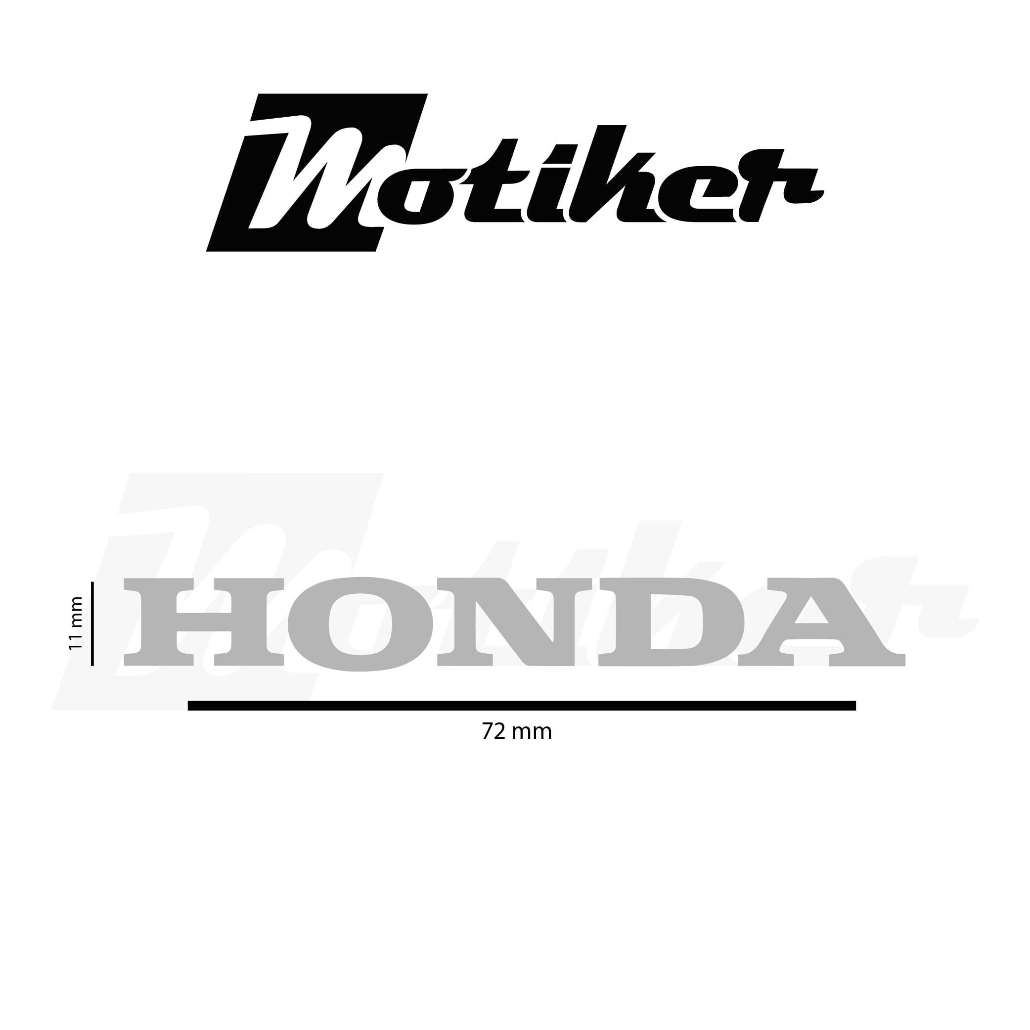 Honda Forza 250-300 Honda Yazısı Tasarımı Sticker Etiket Modeli