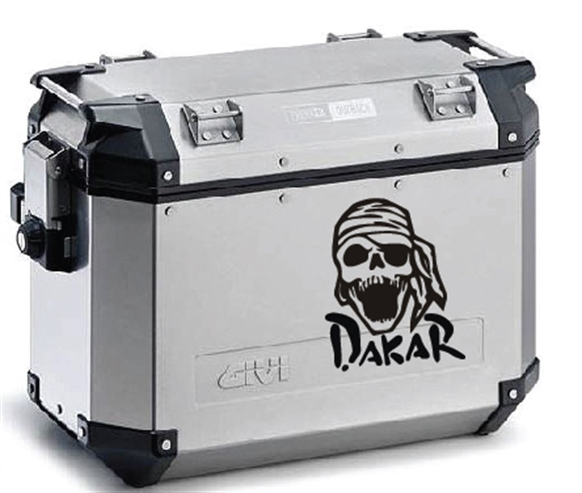 Givi Çanta Dakar Desenli Sticker Etiket Modeli - 3