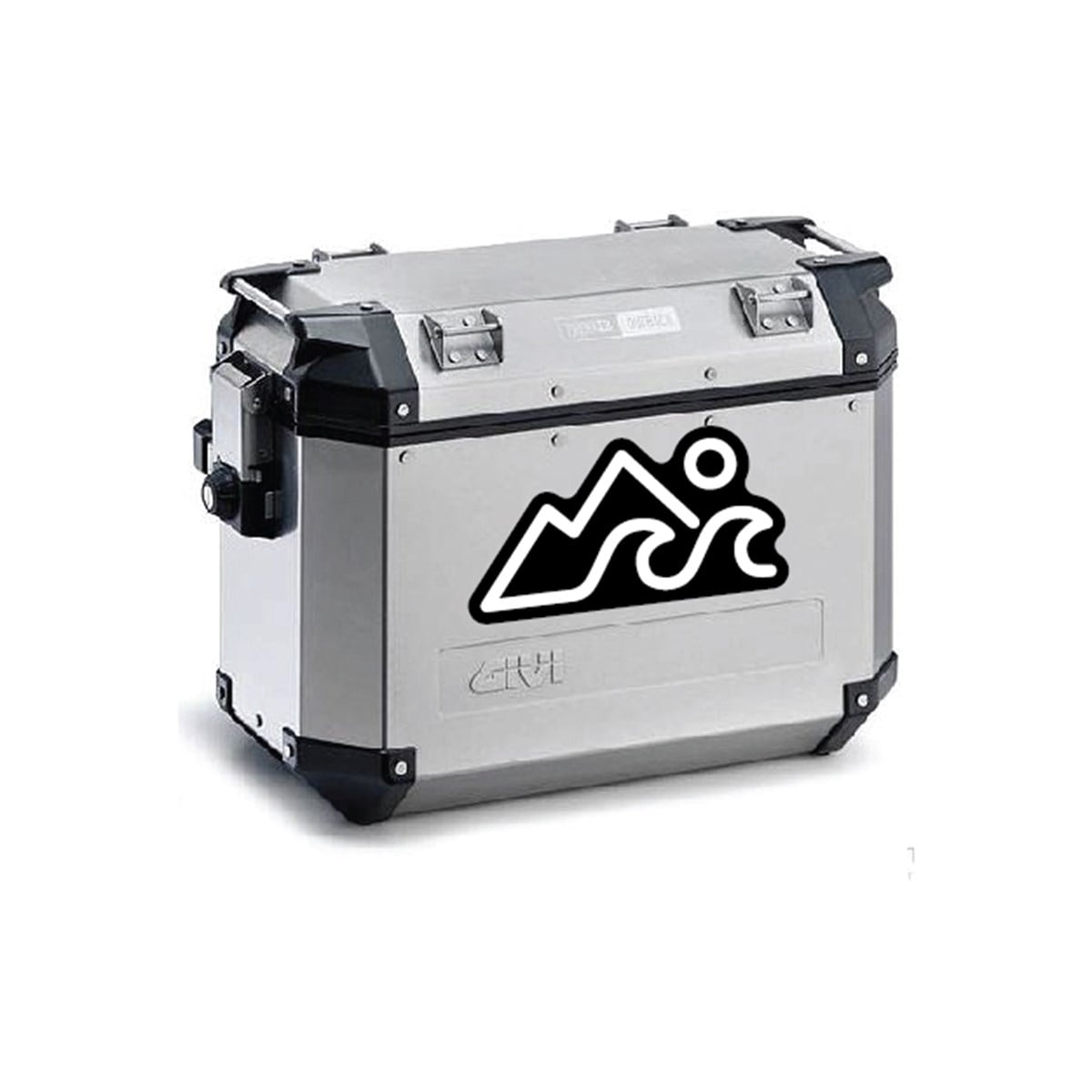 Givi Çanta Desenli Sticker Etiket Modeli - 6