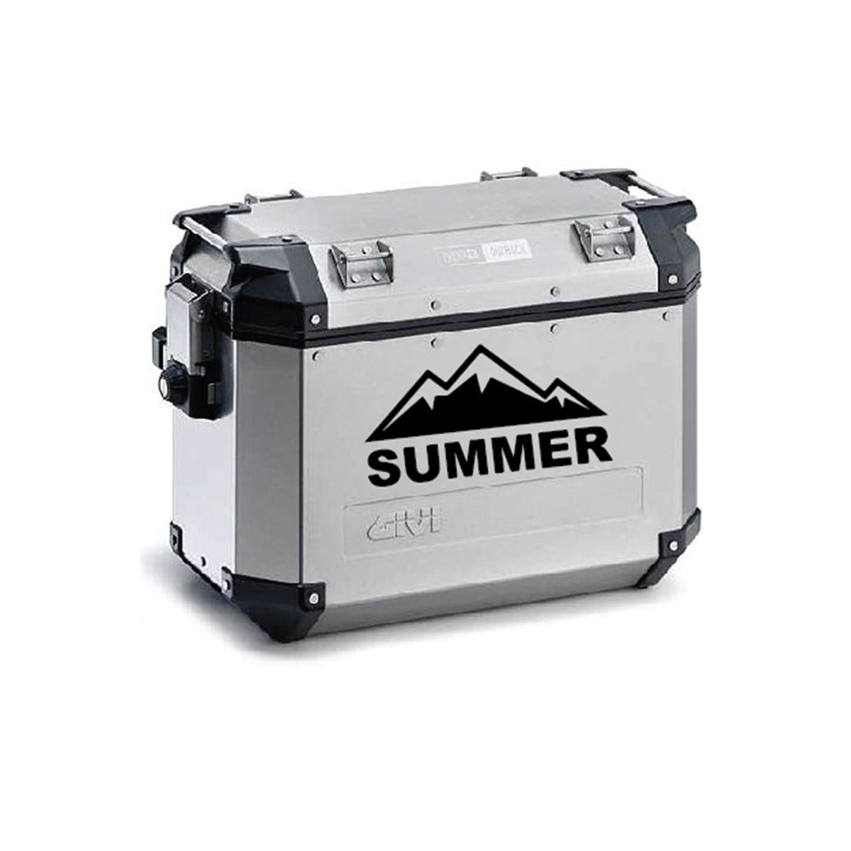 Givi Çanta Summer Desenli Sticker Etiket Modeli 