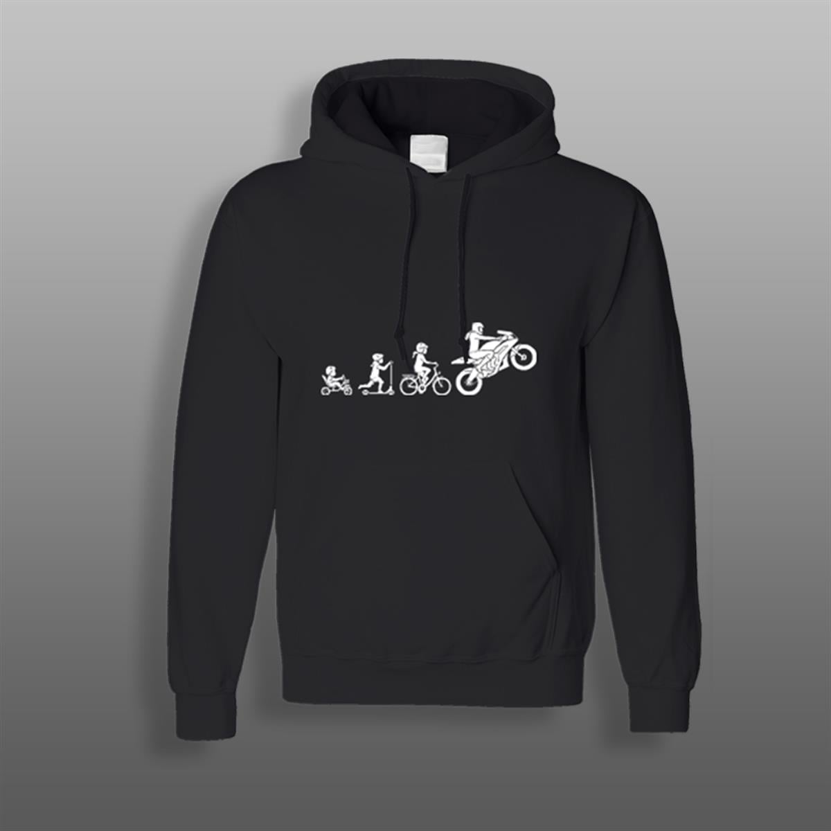 Grow up to Right Siyah Sweatshirt Modeli 