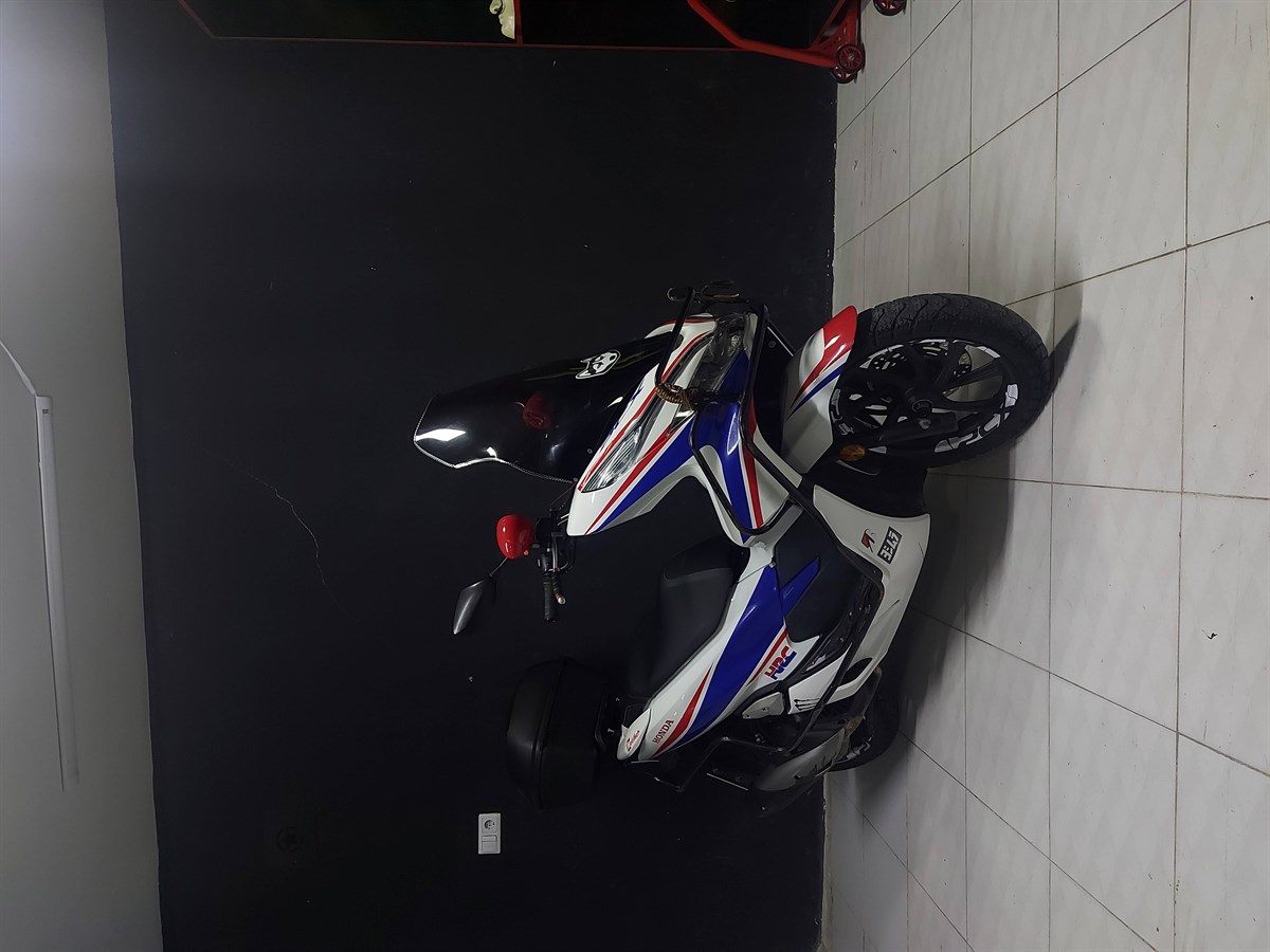 Honda 150 HRC Beyaz Sticker Etiket Full Takım Modeli