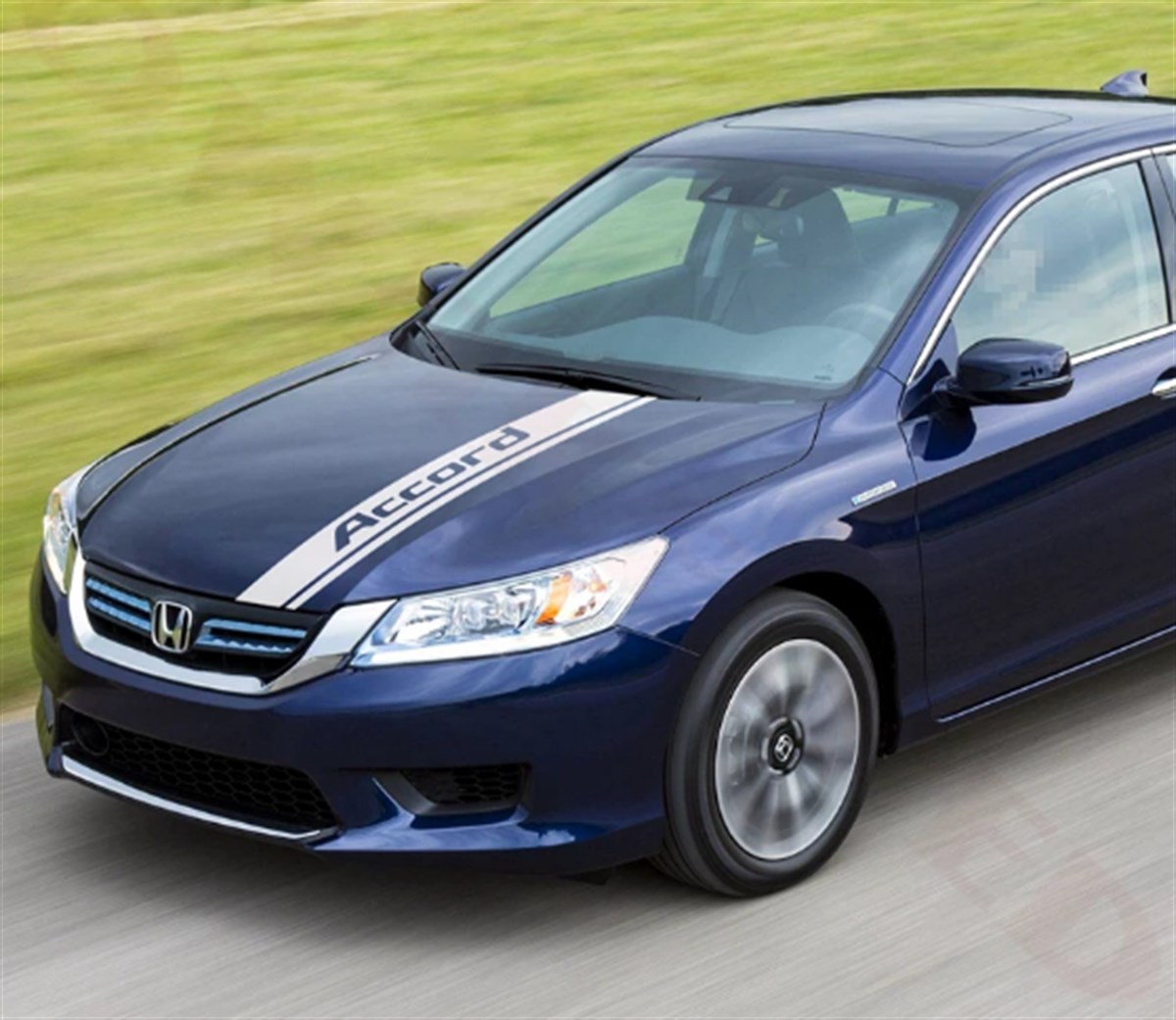 Honda Accord Sport Ön Kaput Şerit Sticker Etiket Modeli