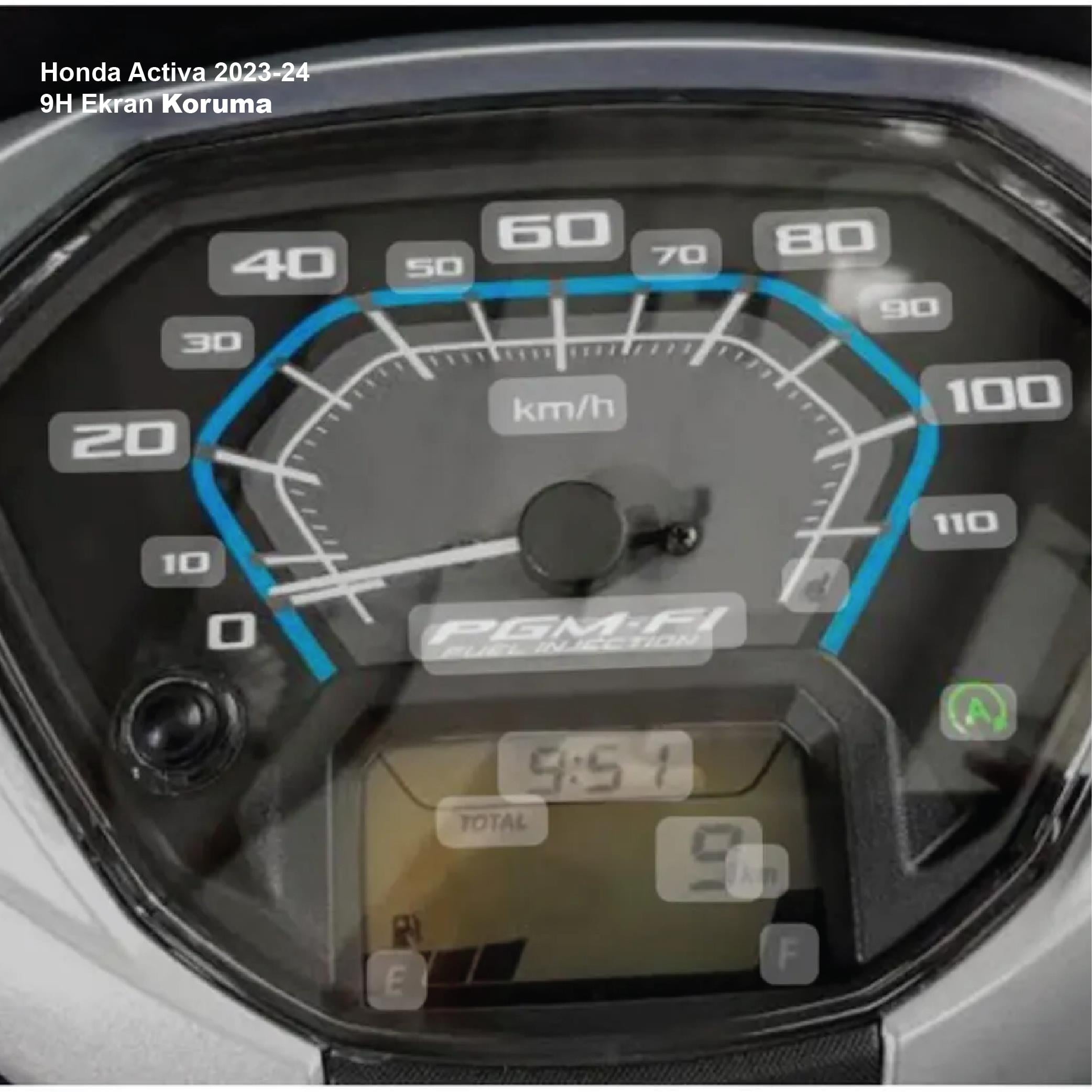 Ekran KorumasıHonda Acitva 125 2023-24 Motosiklet Ekran 9H Nano Koruyucu