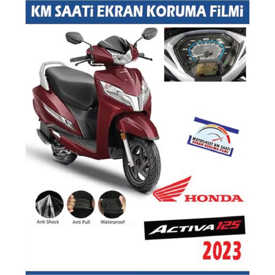 Ekran KorumasıHonda Activa 125 Motosiklet Ekran Km Koruyucu