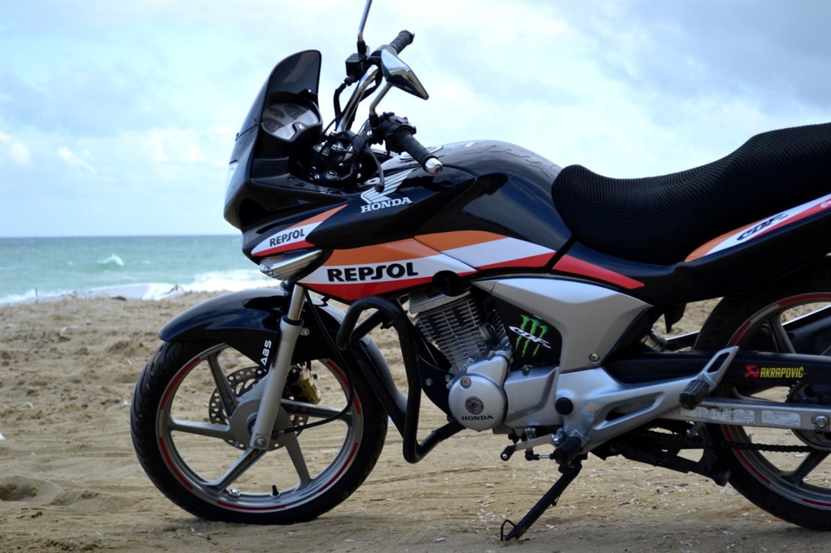 Honda CBF 150 Repsol Modeli Sticker Etiketi