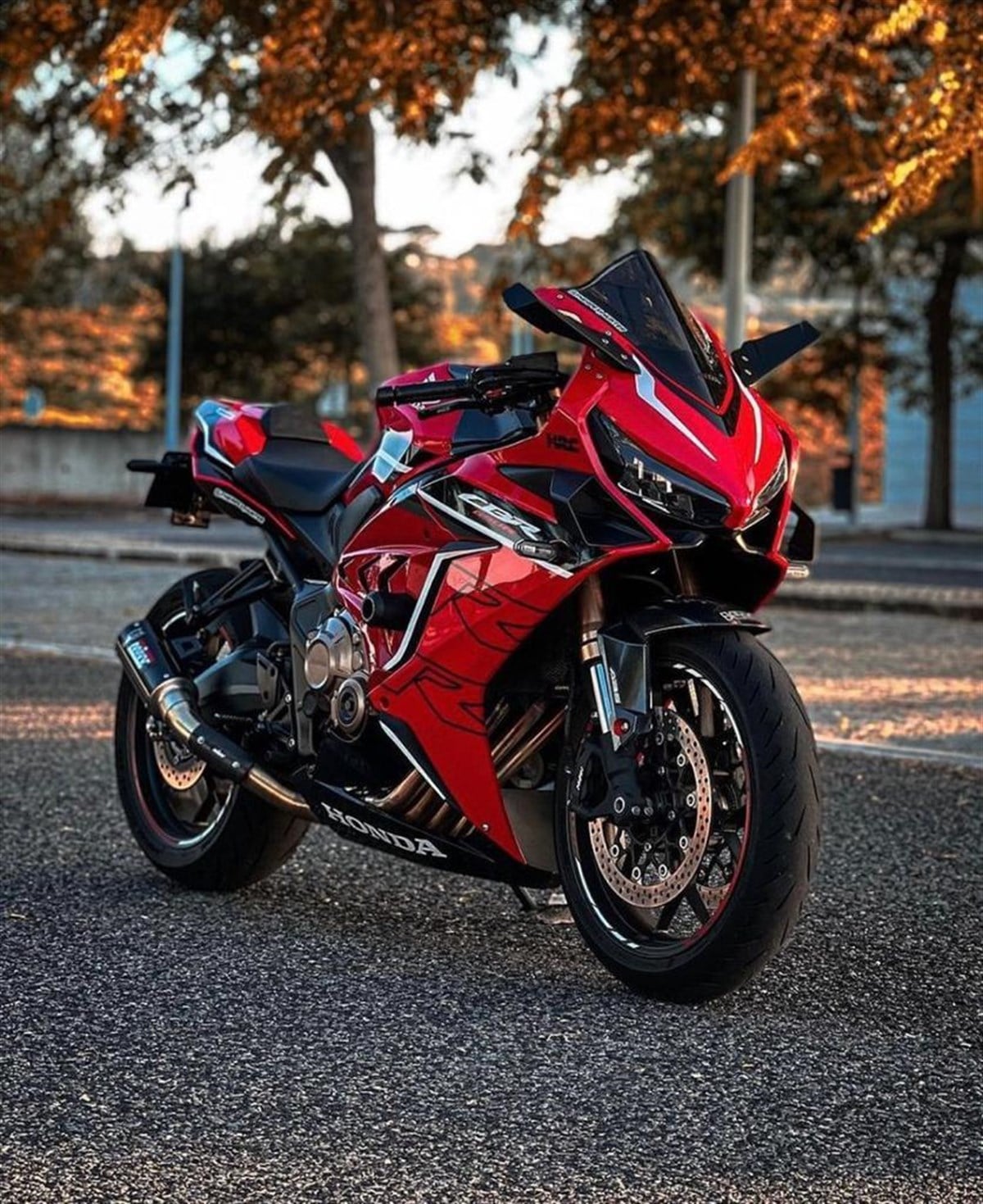 Honda CBR 650R Desenli Sticker Etiket Modeli
