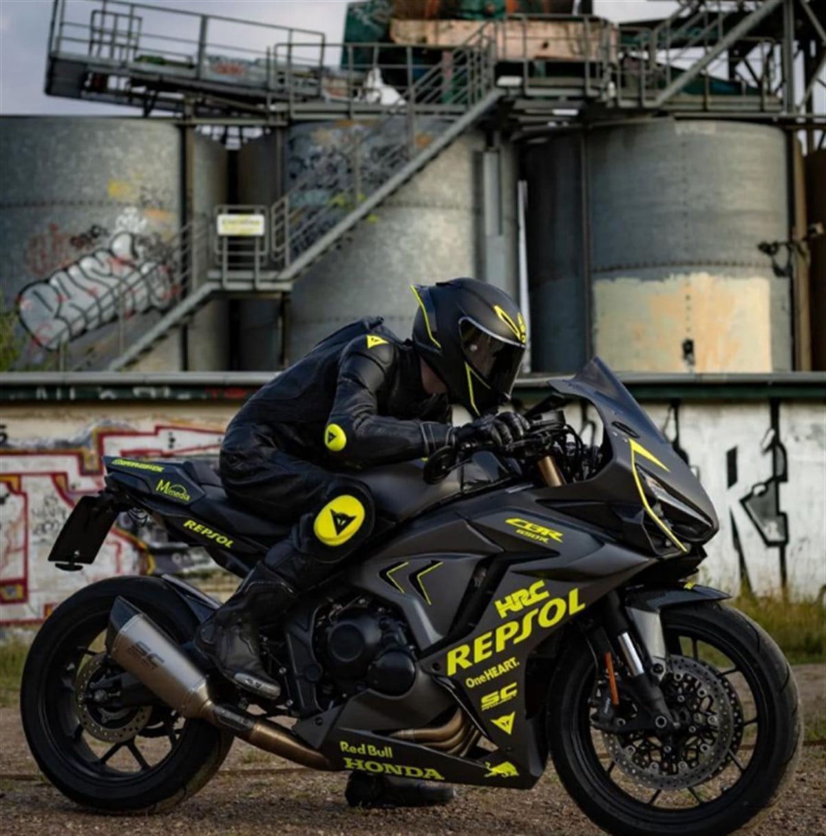 Honda CBR 650R Repsol Sticker Etiket Modeli