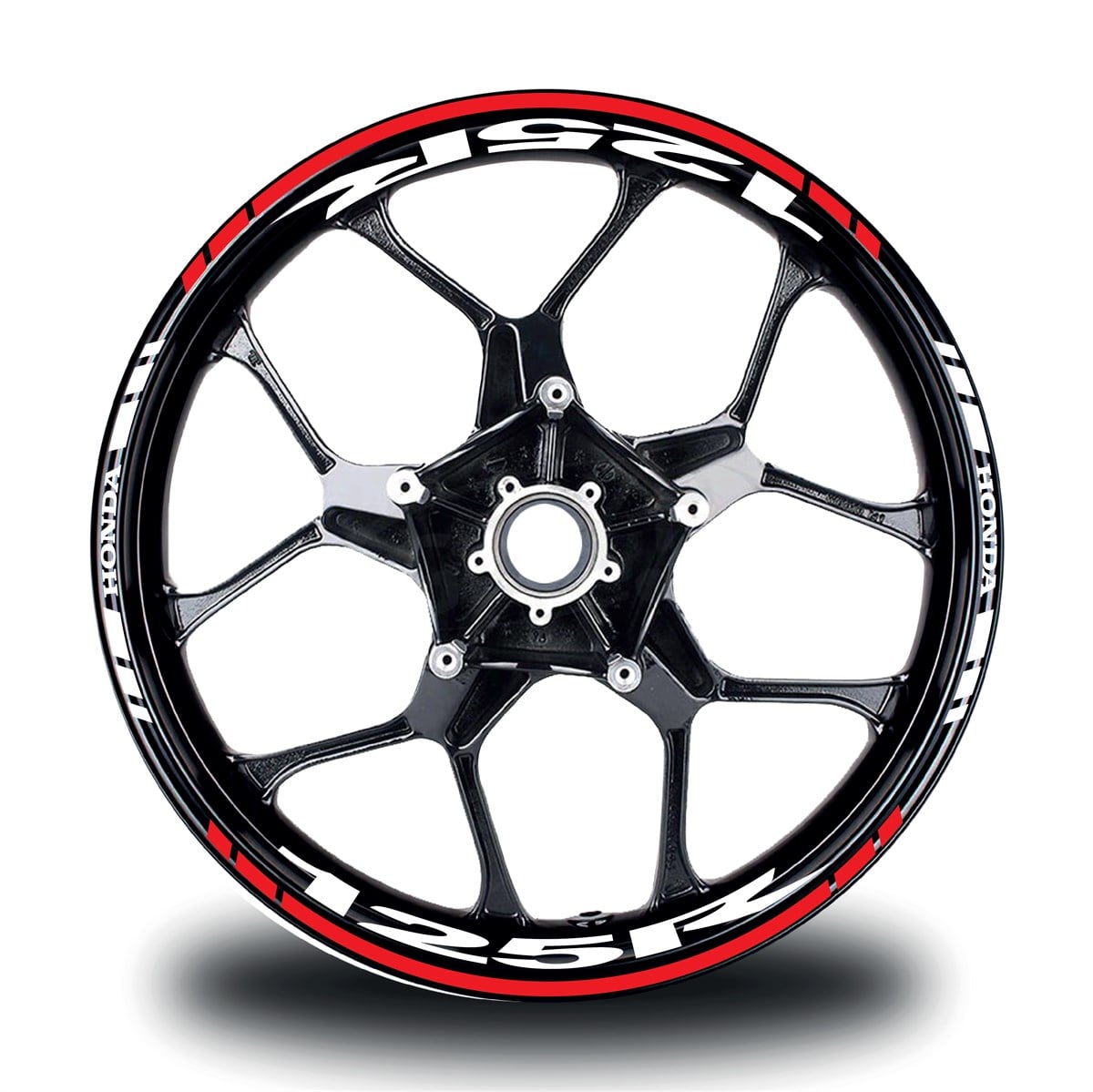 Honda CBR125R Yazılı Sticker Etiket Modeli 