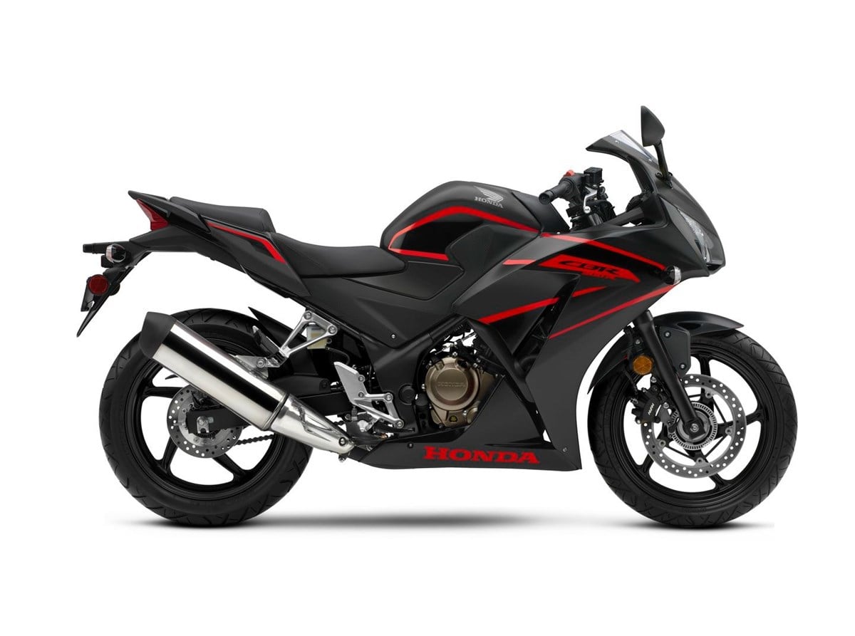 Honda Cbr250R 2014 Siyah Full Takım Grenaj Sticker