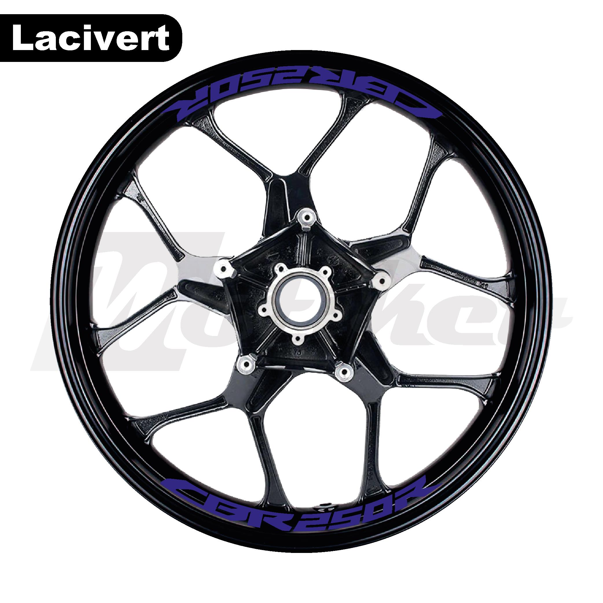 CBR250RHonda CBR250R Jant İçi Sticker Etiket Modeli Lacivert Renk