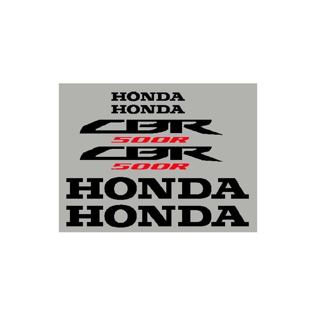Honda CBR500R Takım Sticker Etiket Modeli