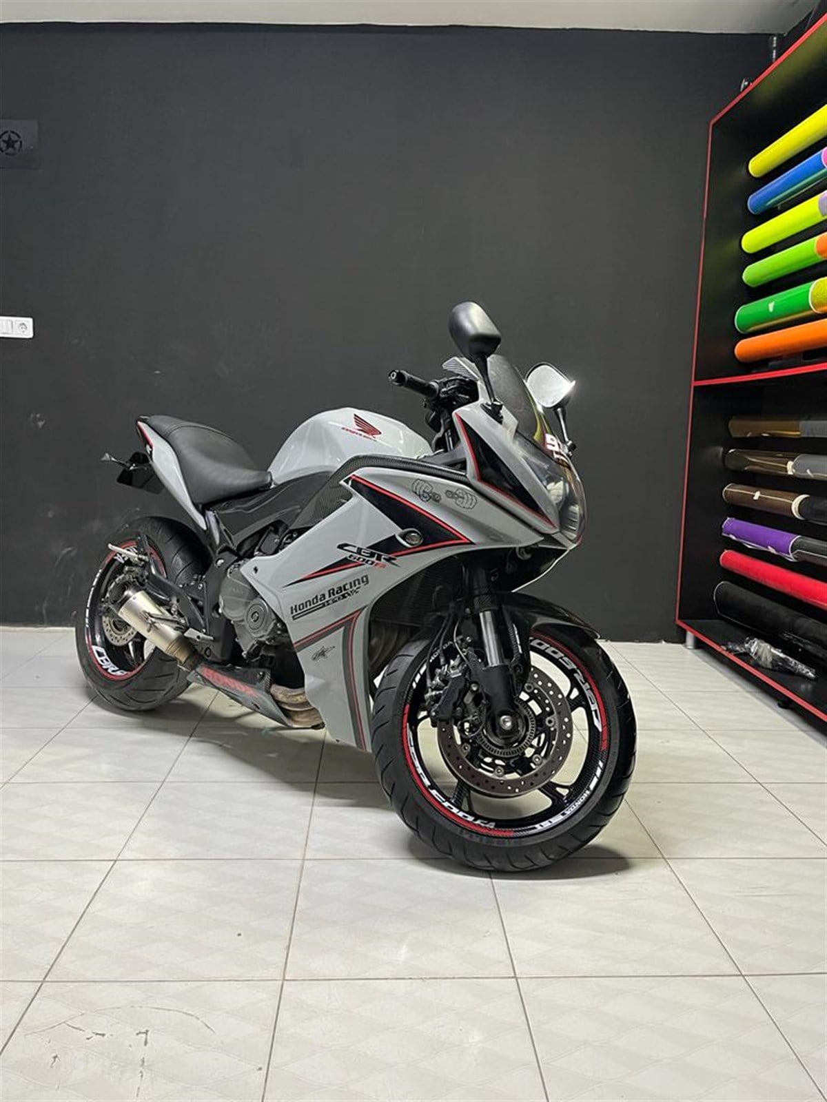 Honda CBR600 FA Sticker Etiket Kaplama Modeli