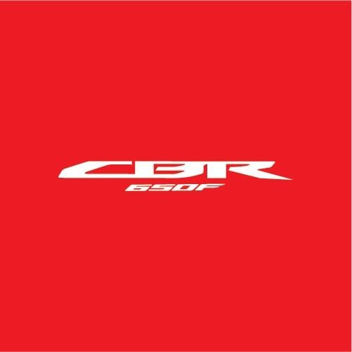 CBR650FHonda CBR650F Beyaz Yan Grenaj Sticker Etiket Modeli 1 adet 