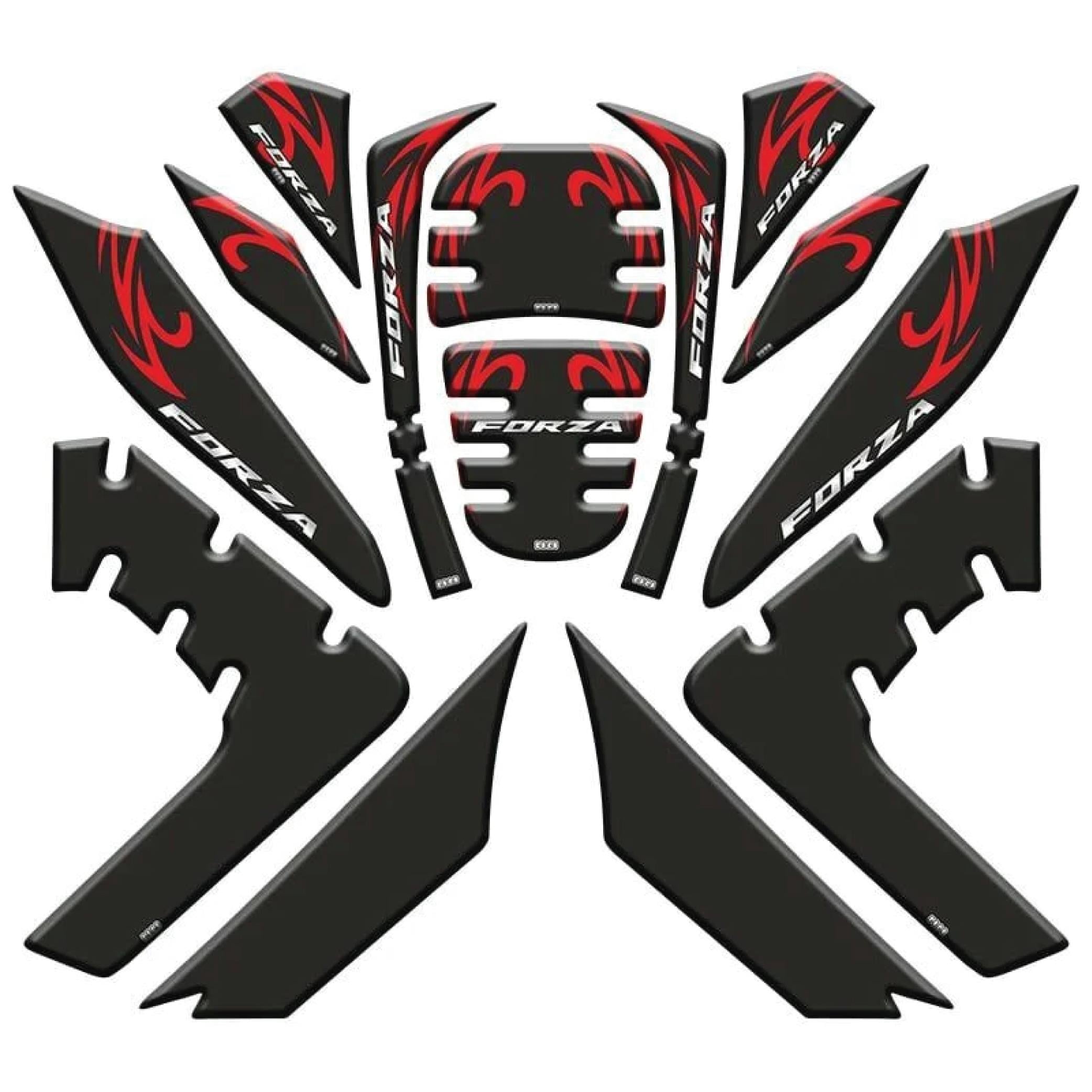HONDA FORZA 2021 - 2022 UYUMLU TANK PAD SET 