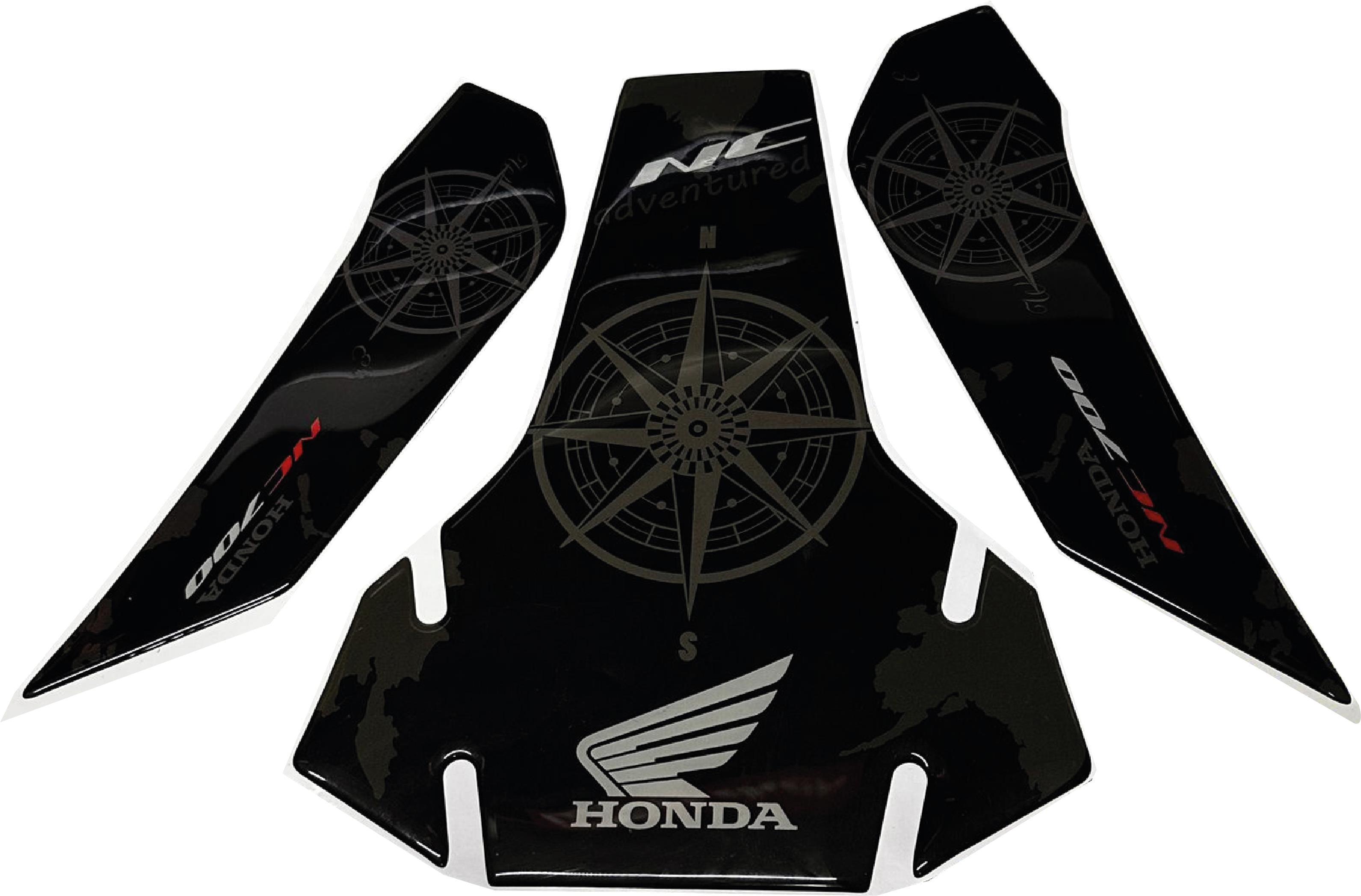 Honda NC700 Tank Pad Takım Damla Sticker Etiket Modeli