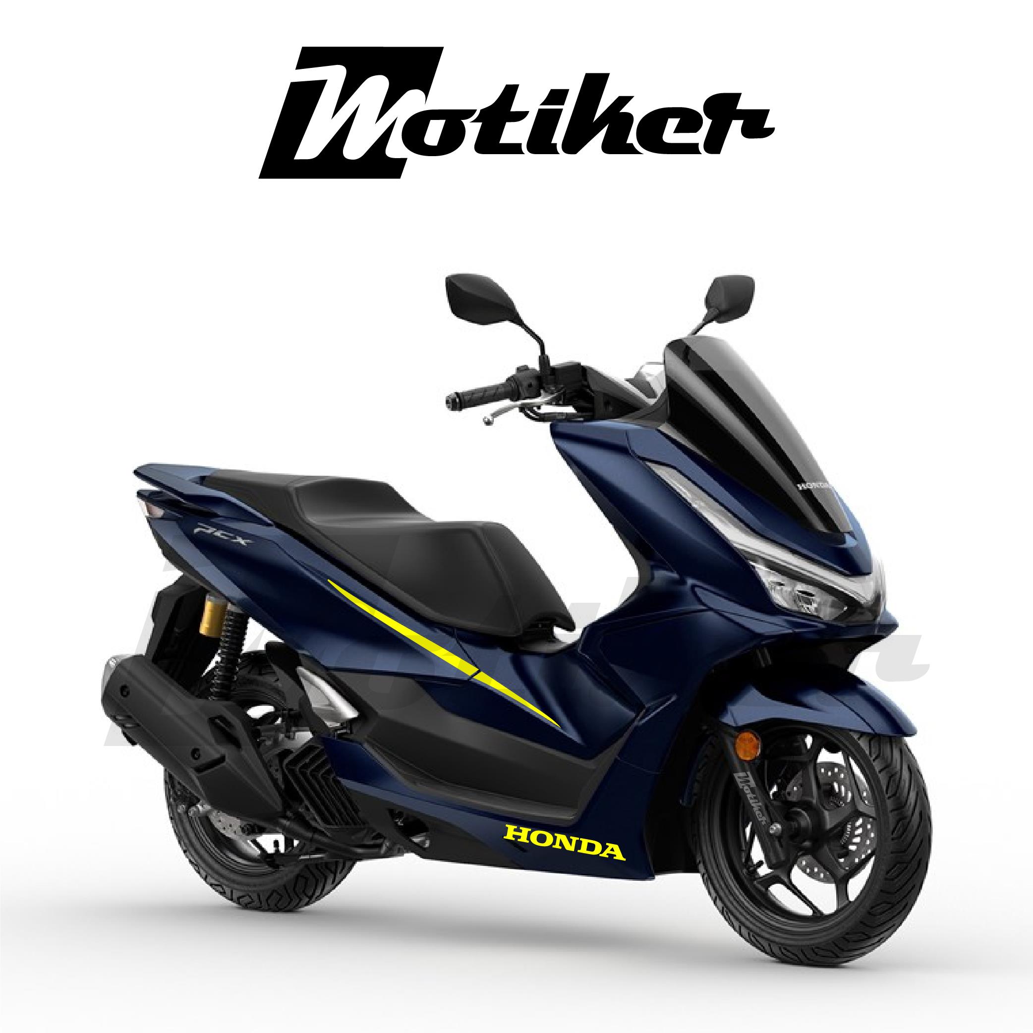 PCXHONDA PCX 2025 Motosiklet Sticker Etiket Modeli Sarı