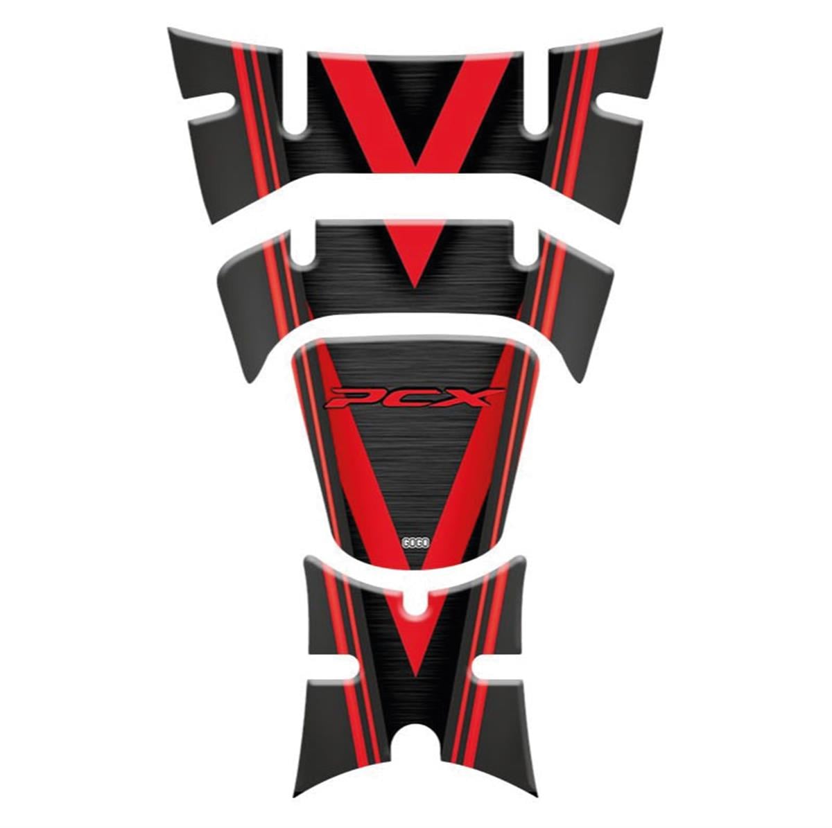 Honda PCX Lined Tank Pad Sticker Etiket Model 