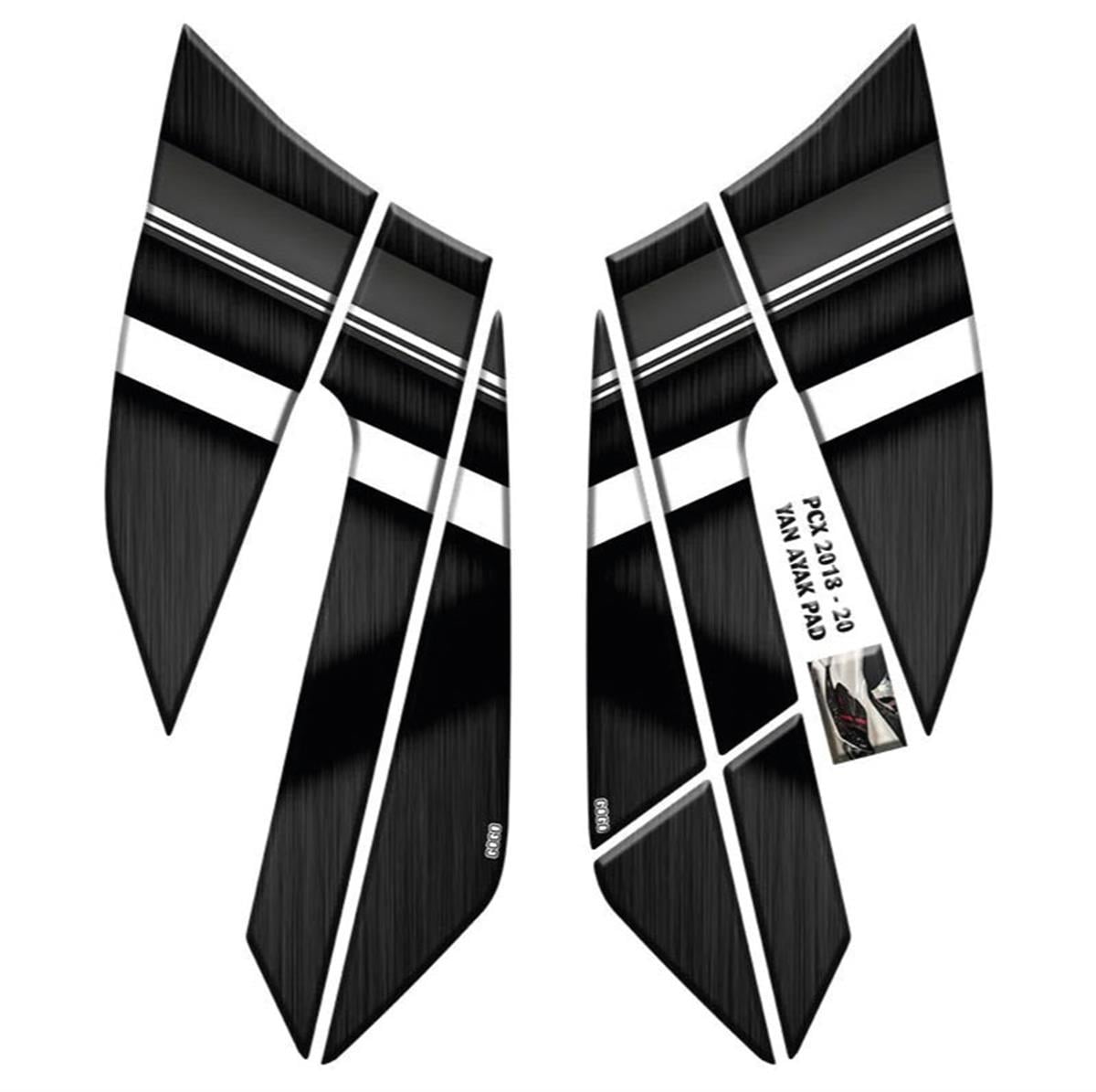 Honda PCX  Lined Yan Ayak Pad Sticker Etiket Model 