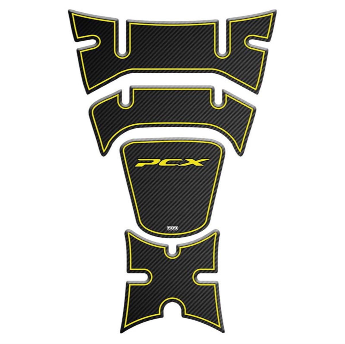 Honda PCX Track Tank Pad Sticker Etiket Model 
