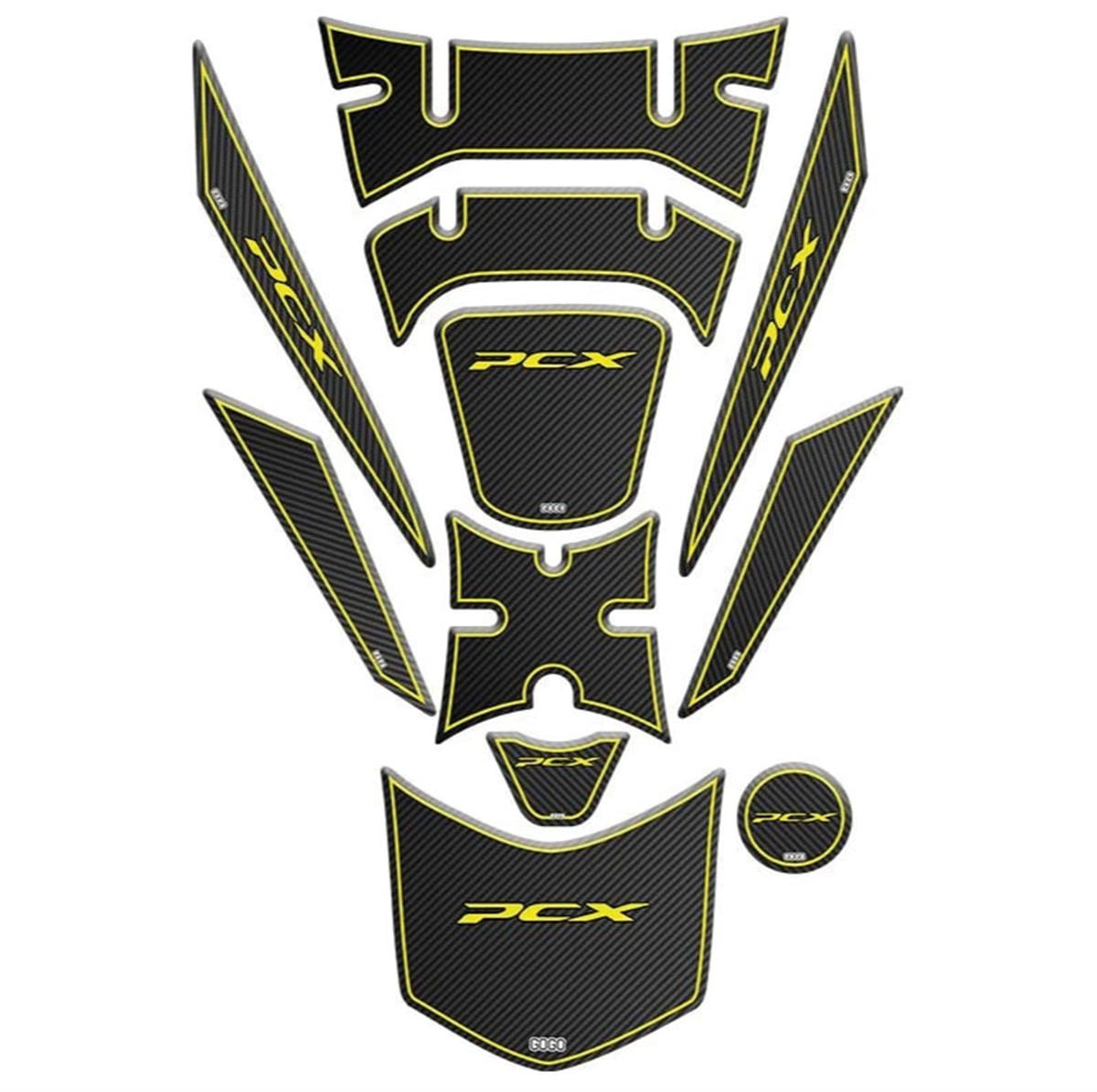 Honda PCX Tracker Tank Pad Sticker Etiket Model 