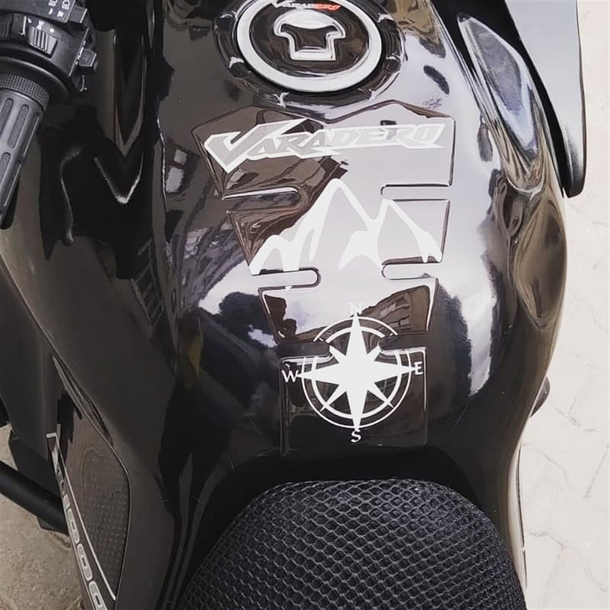 Honda XL 1000 Varadero Tank Pad Damla Sticker Etiket Modeli