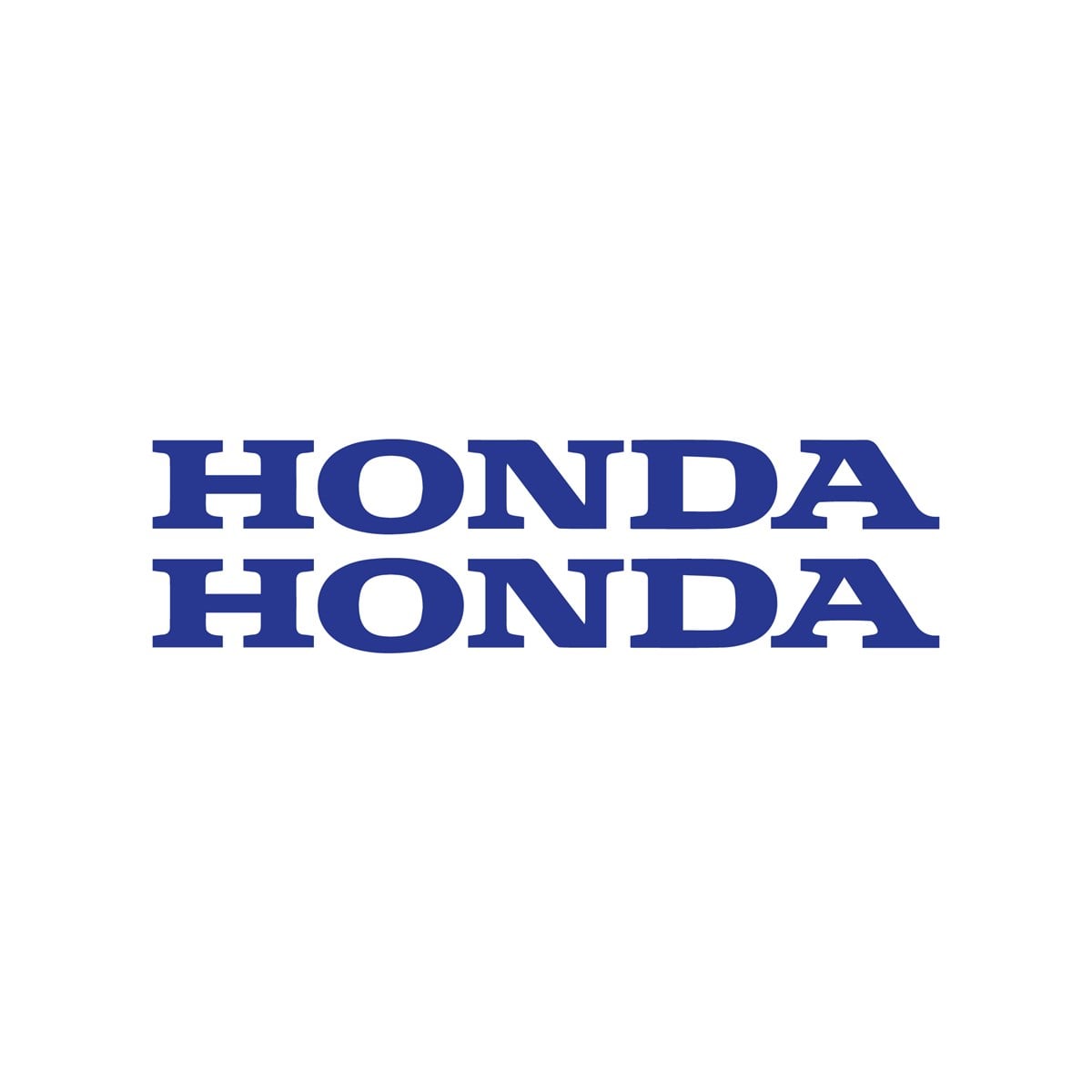 Honda Yazılı Mini Sticker Etiket Modeli