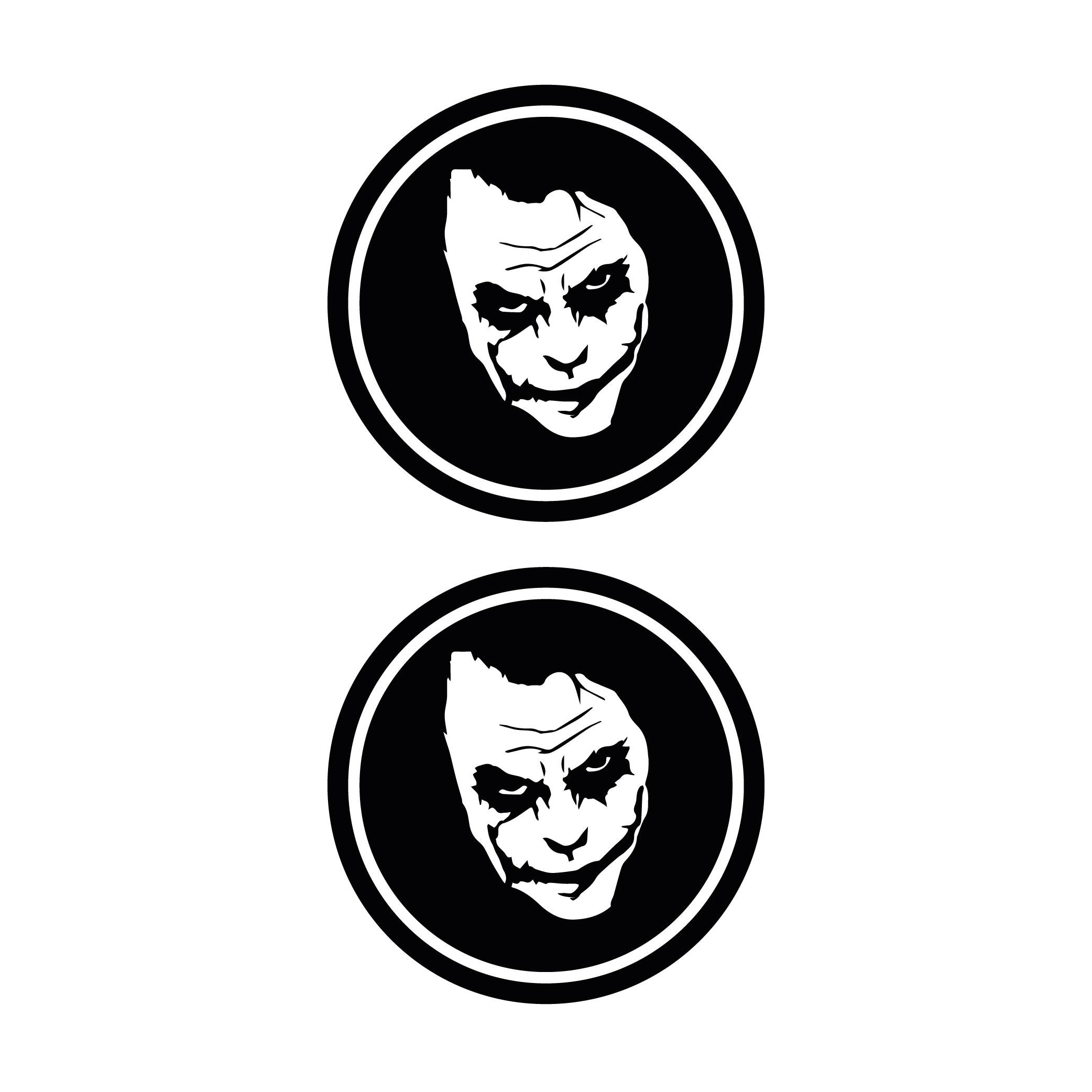 Takoz Damla StickerJoker Beyaz Koruma Takozu Damla Sticker Modeli