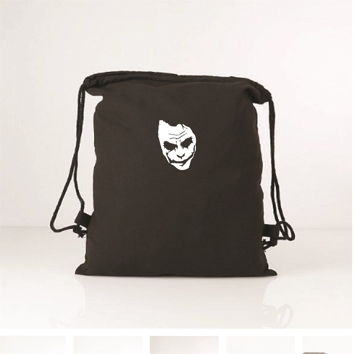 Joker Logo Baskılı Bez Çanta