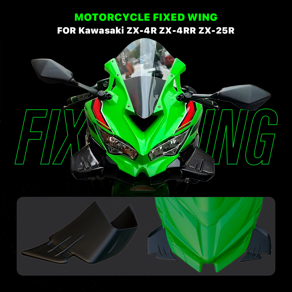 3D AksesuarKawasaki ZX4R - ZX25R Spoiler / Winglet