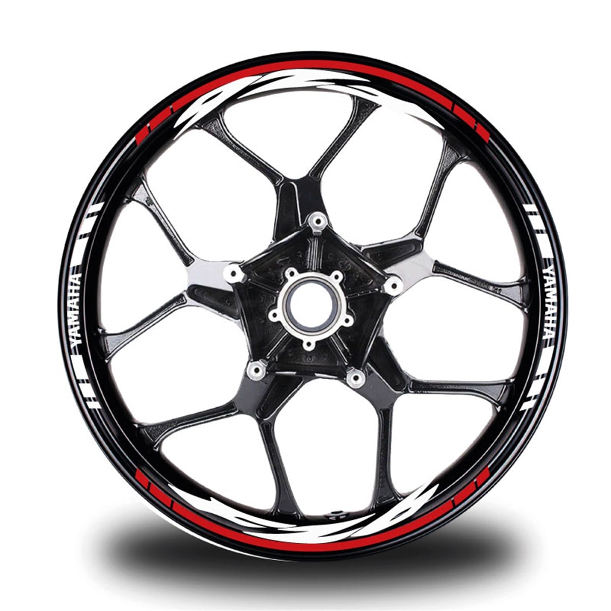 Kırmızı FZ6 Takım Jant Sticker Etiket