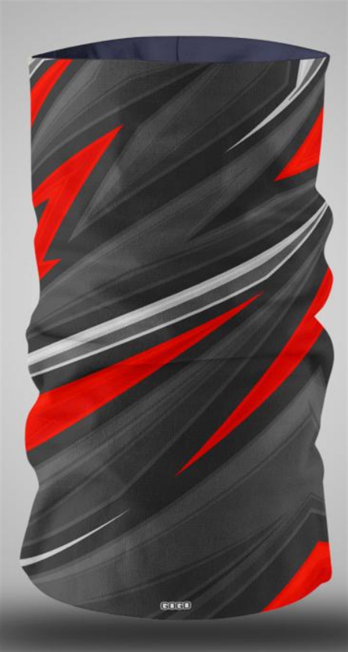 Kırmızı Gri Çizgili Buff Modeli