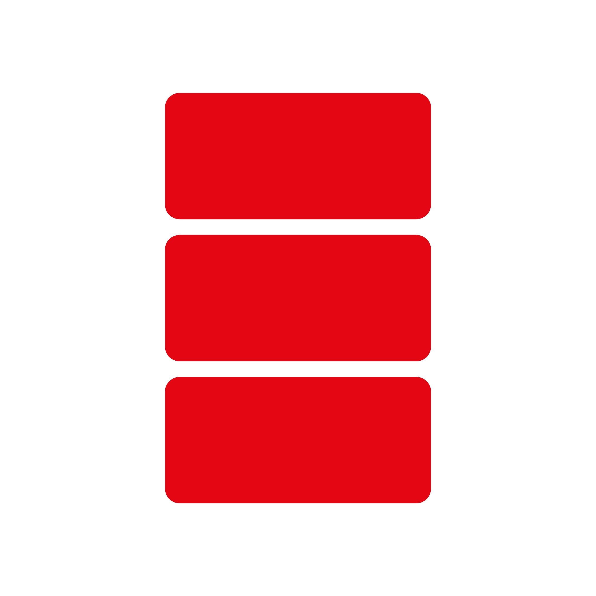 Reflective StickerKırmızı Reflective (Reflektif) 3'lü Dikdörtgen Sticker Paketi Otomobil Motosiklet Reflektif Parlayan Sticker Etiket Modeli