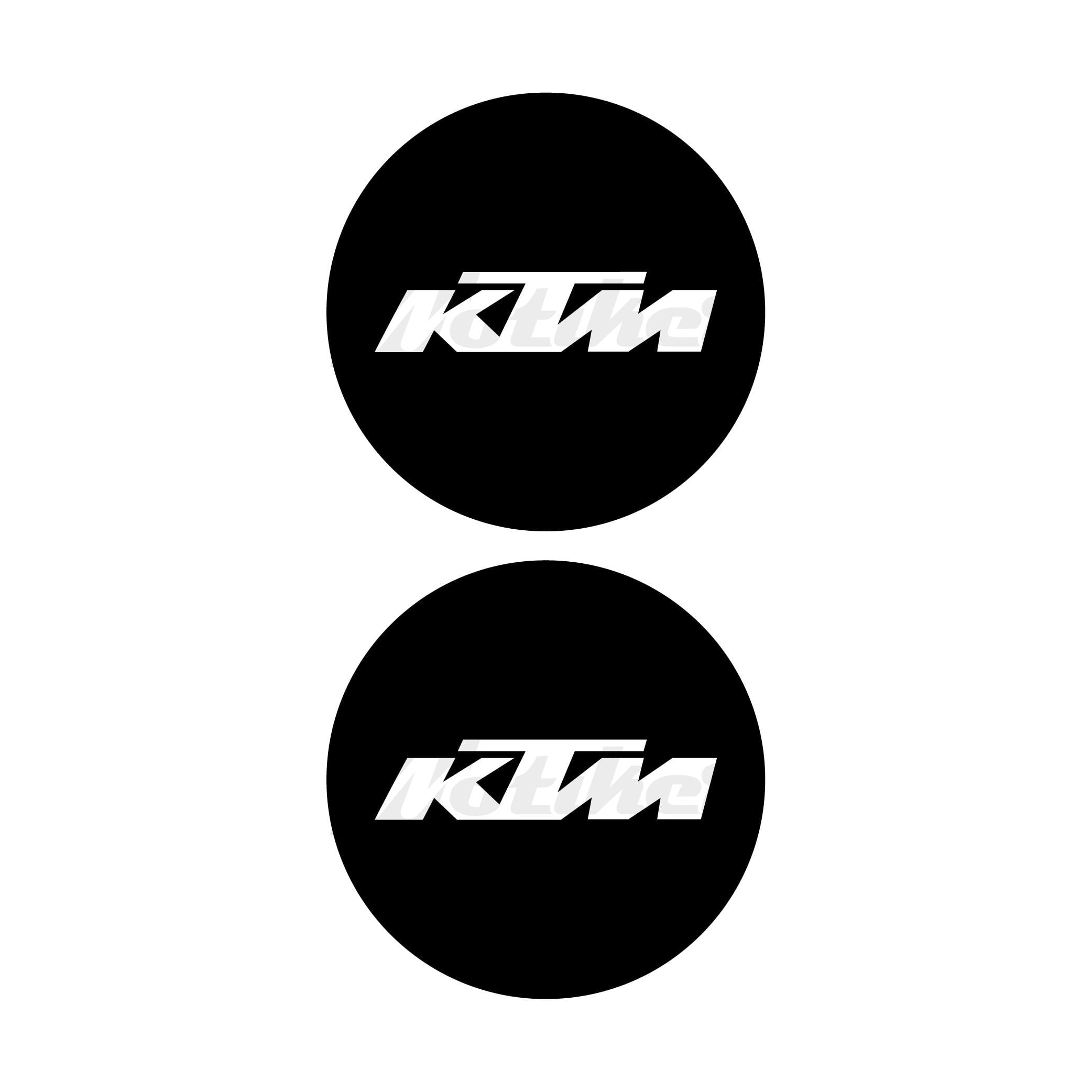 Takoz Damla StickerKTM Yazılı Koruma Takozu Motosiklet Damla Sticker Modeli