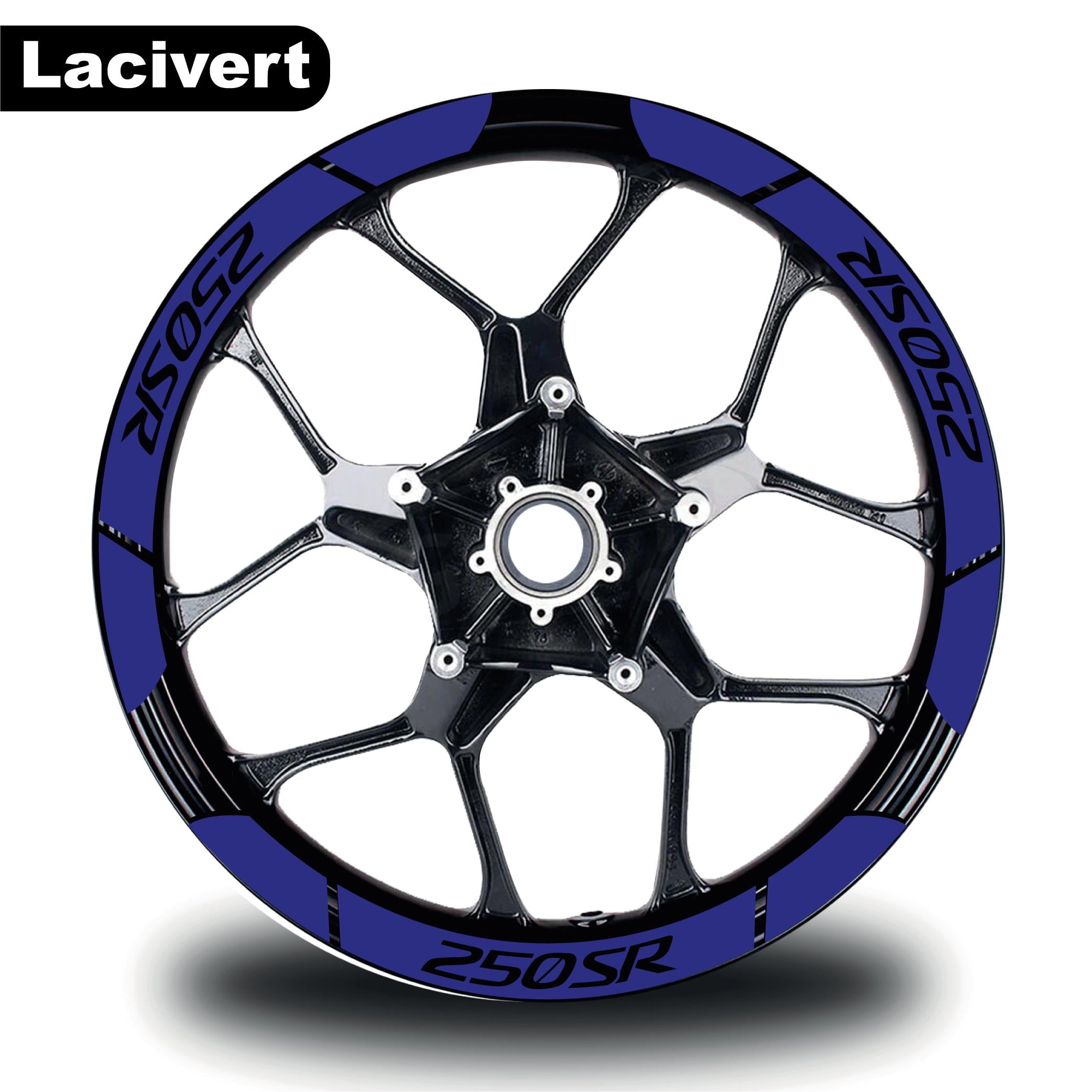 250SRLacivert CF MOTO 250 SR Geniş Jant Sticker Etiket Modeli