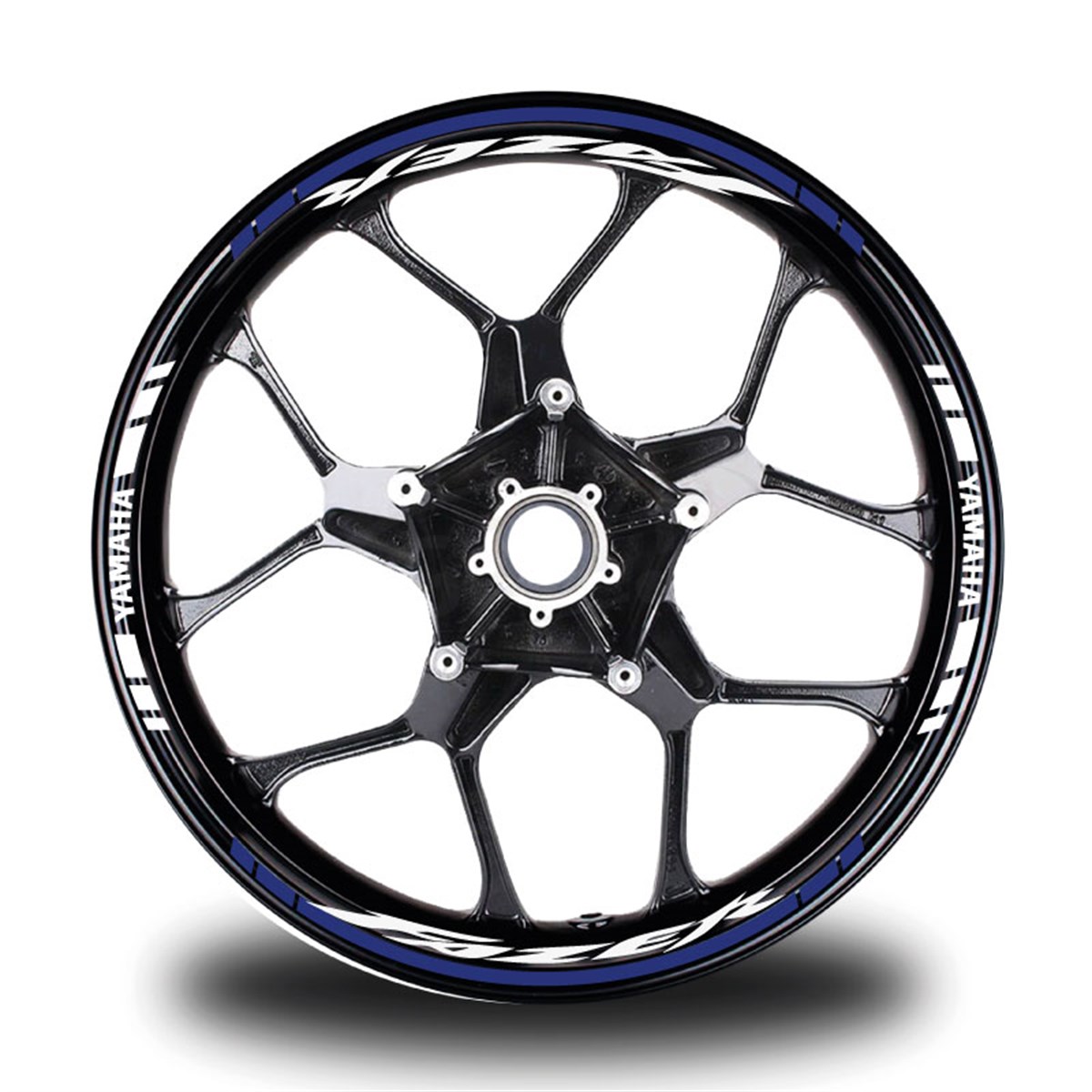 Lacivert Fazer Takım Jant Sticker Etiket 