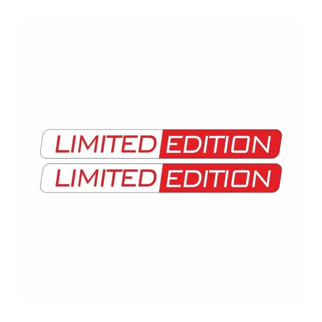 Limited Edition Damla Sticker Kırmızı