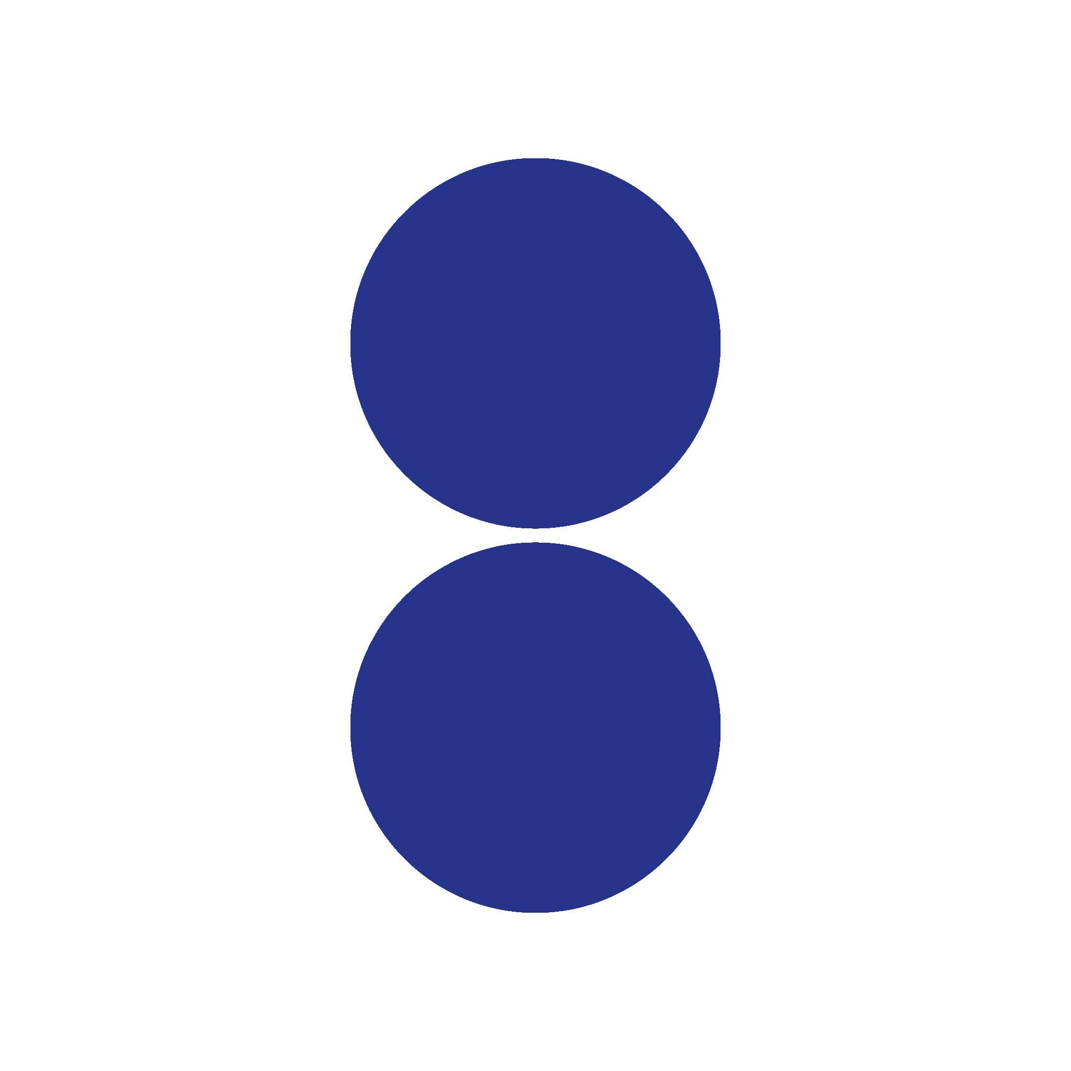 Reflective StickerMavi Reflective (Reflektif) 2'li Yuvarlak Sticker Paketi Otomobil Motosiklet Reflektif Parlayan Sticker Etiket Modeli